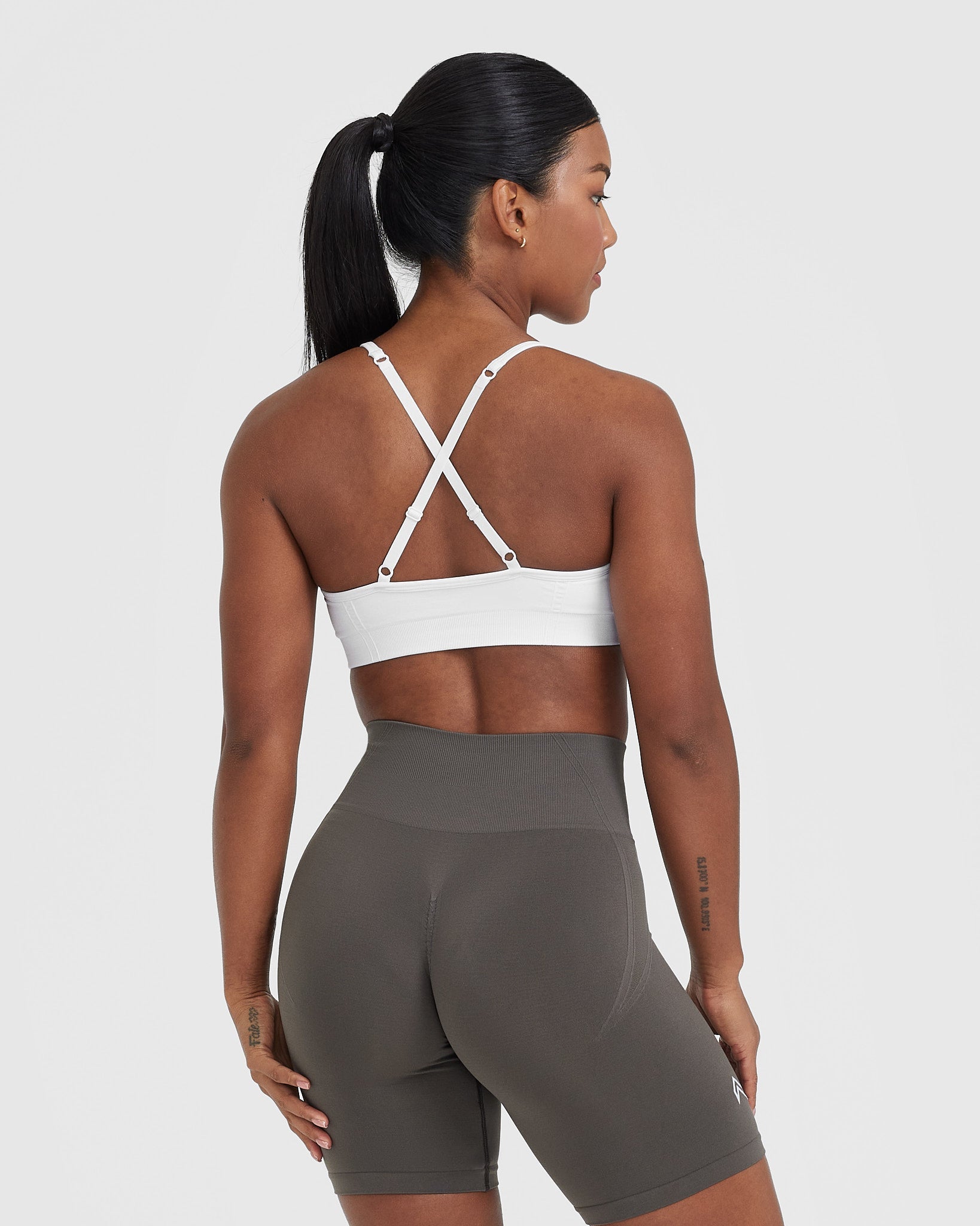 EffortlessLift Strappy Bralette | White - Image 2