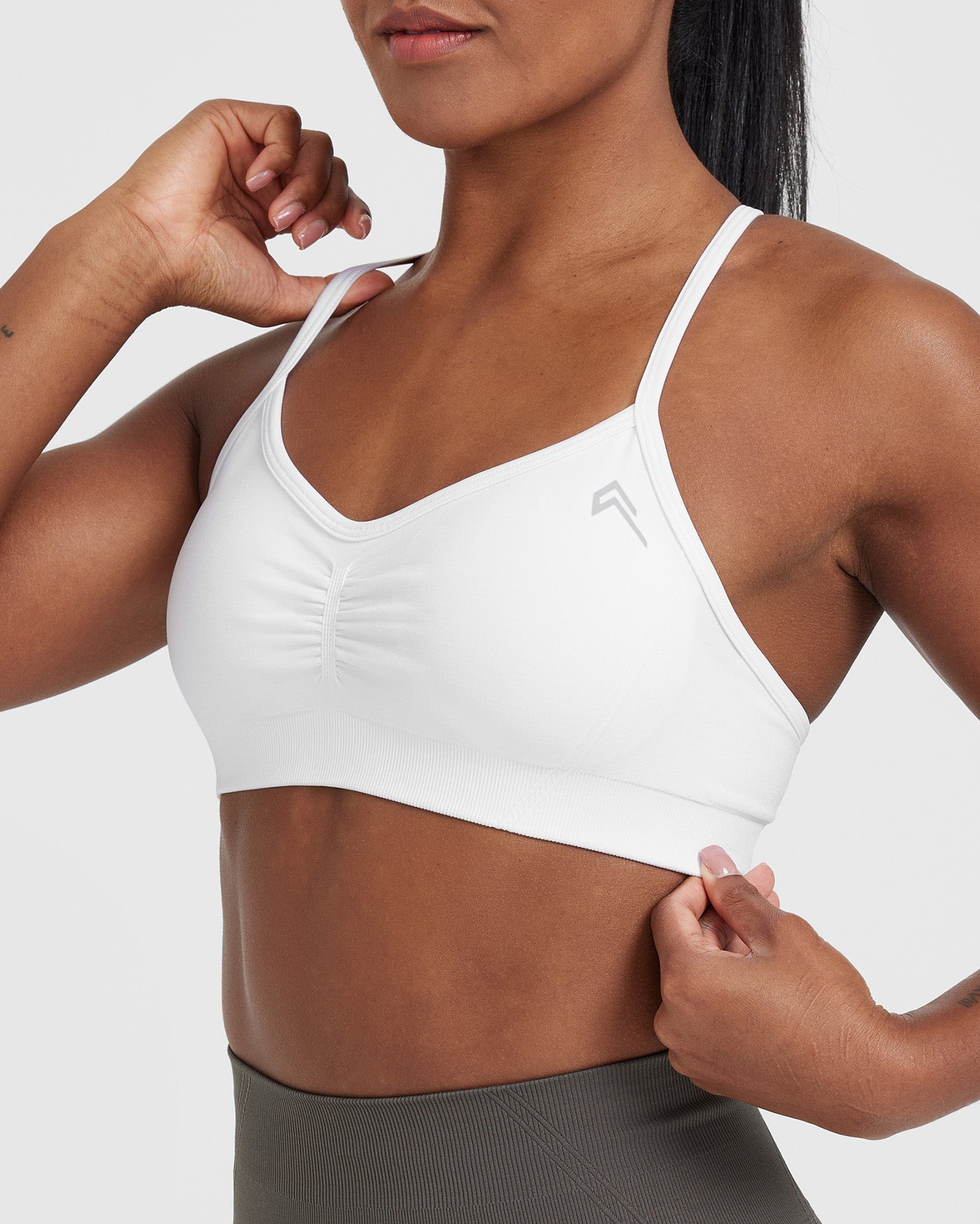 EffortlessLift Strappy Bralette | White - Image 4