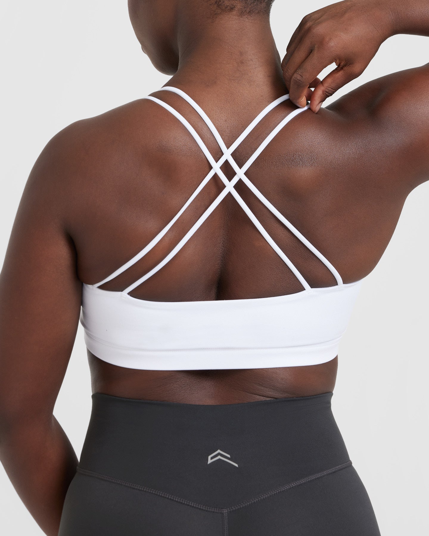 Everyday Cross Over Bralette | White - Image 5