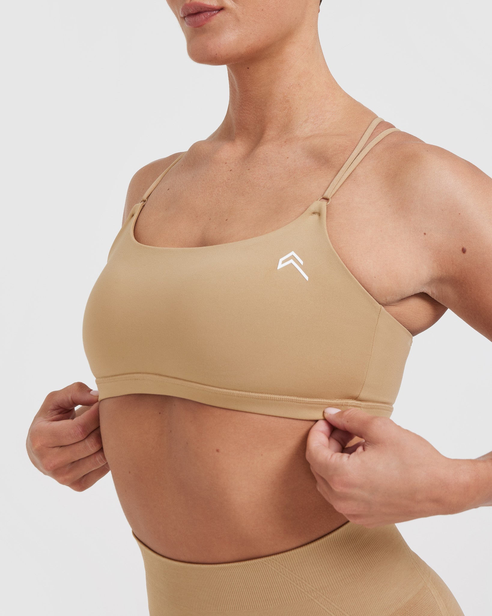 Everyday Cross Over Bralette | Dune Brown - Image 4