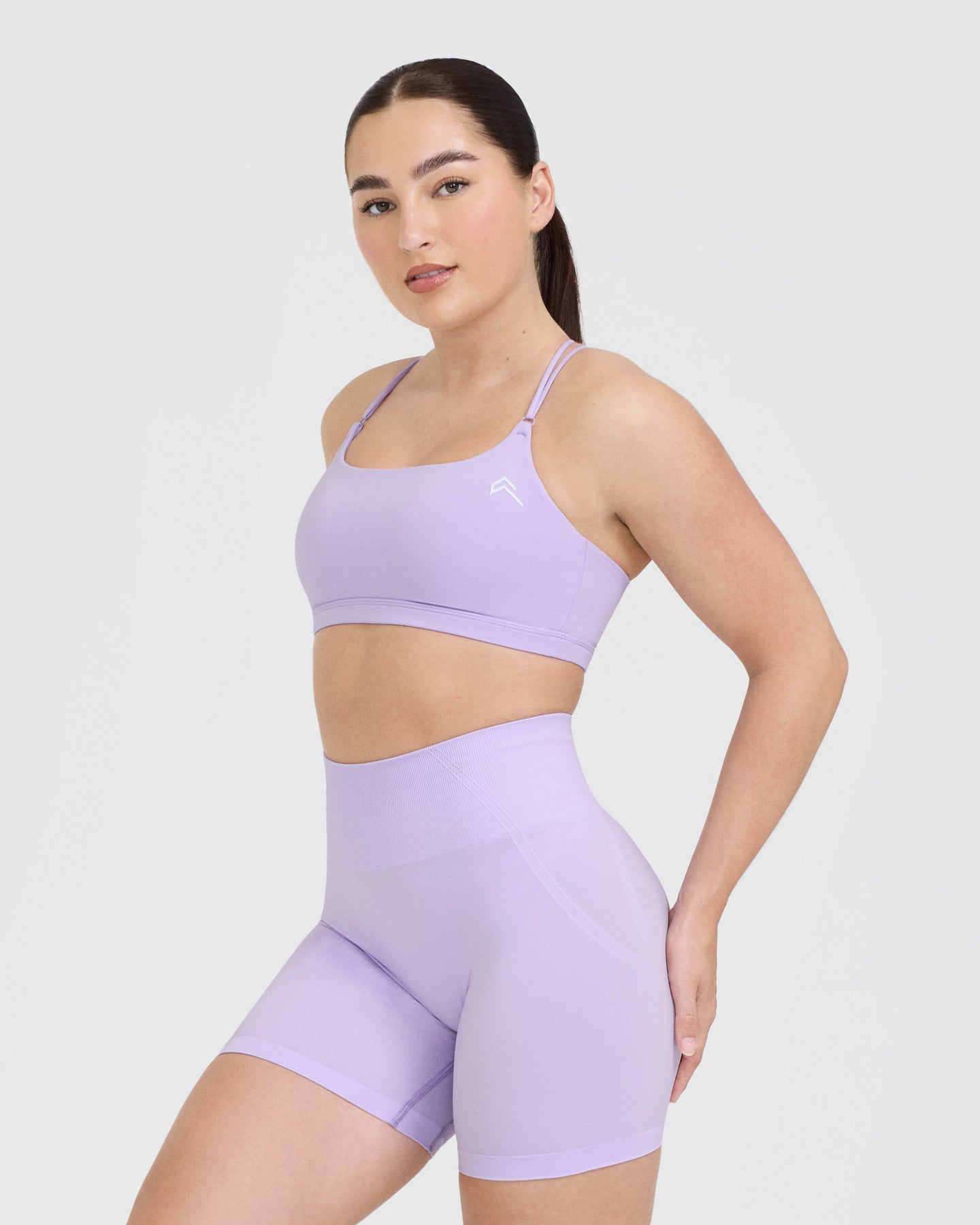 Everyday Cross Over Bralette | Lavender Purple - Image 3