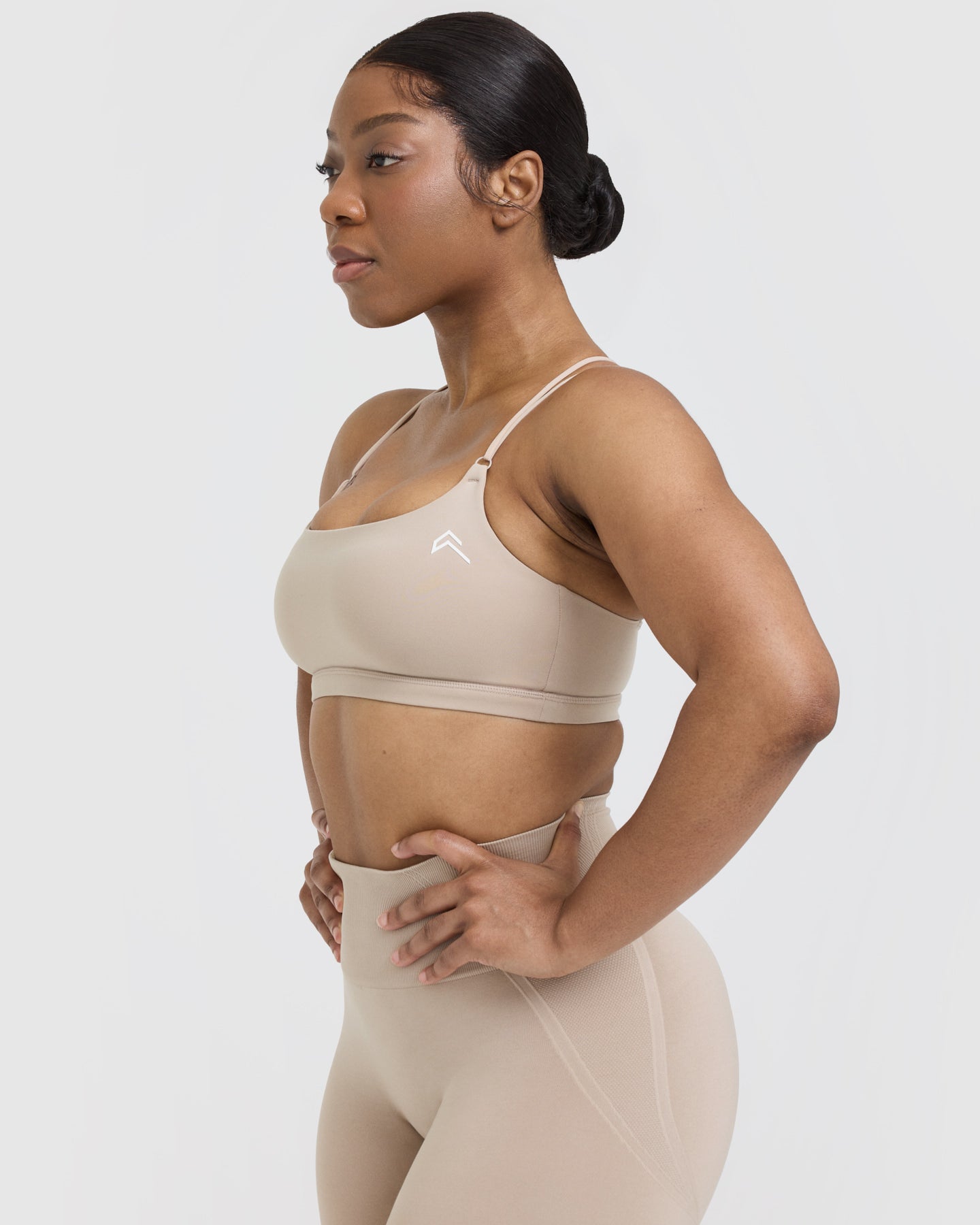 Everyday Cross Over Bralette | Mushroom Brown - Image 4