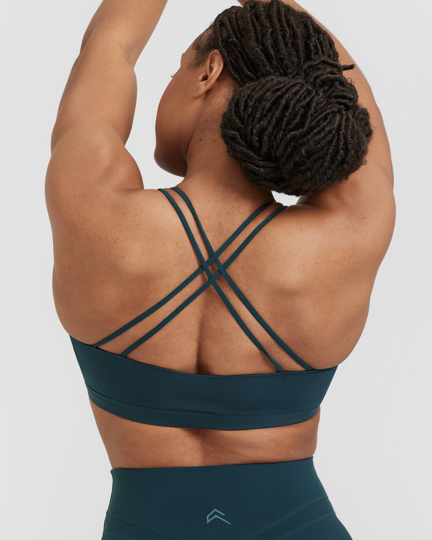 Everyday Cross Over Bralette | Oil Blue - Image 5