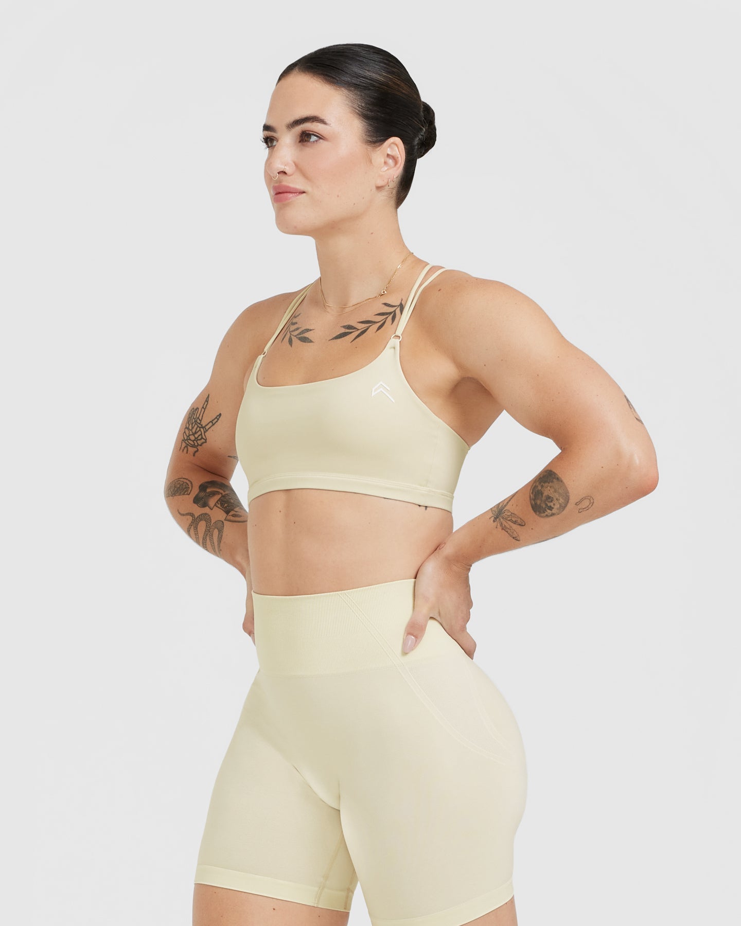 Everyday Cross Over Bralette | Vanilla - Image 3