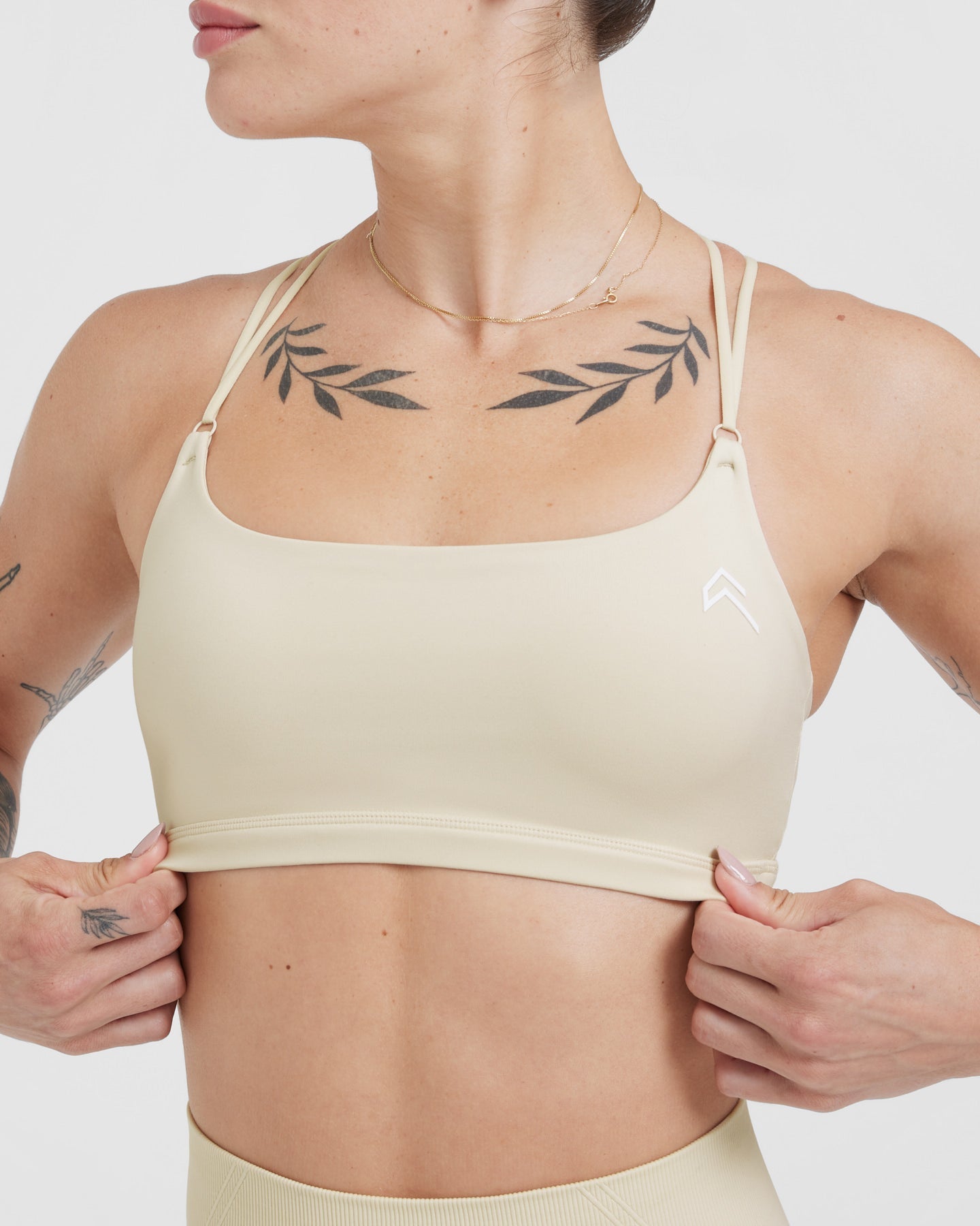 Everyday Cross Over Bralette | Vanilla - Image 4