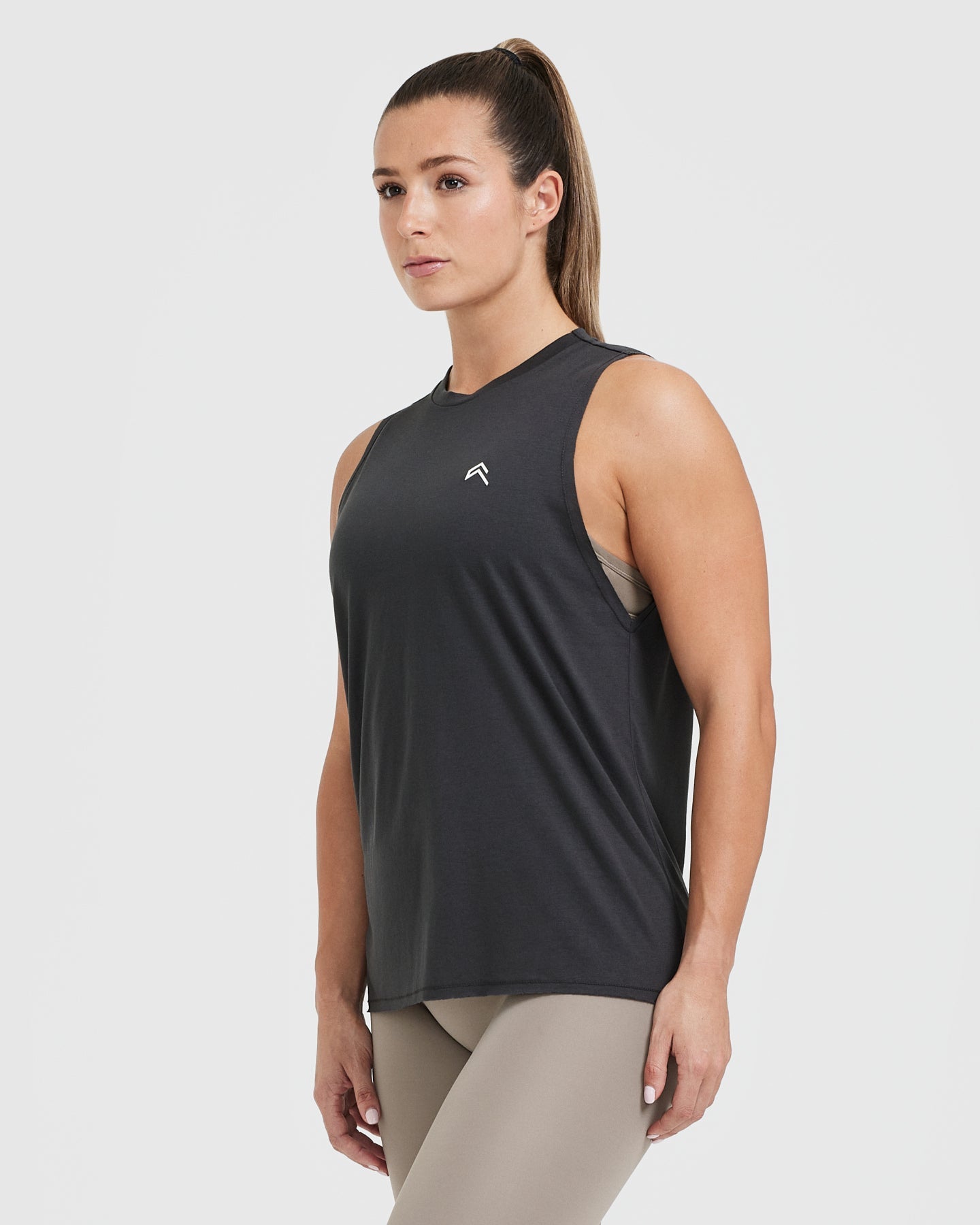 Go To Muscle Vest | Coal - Image 3