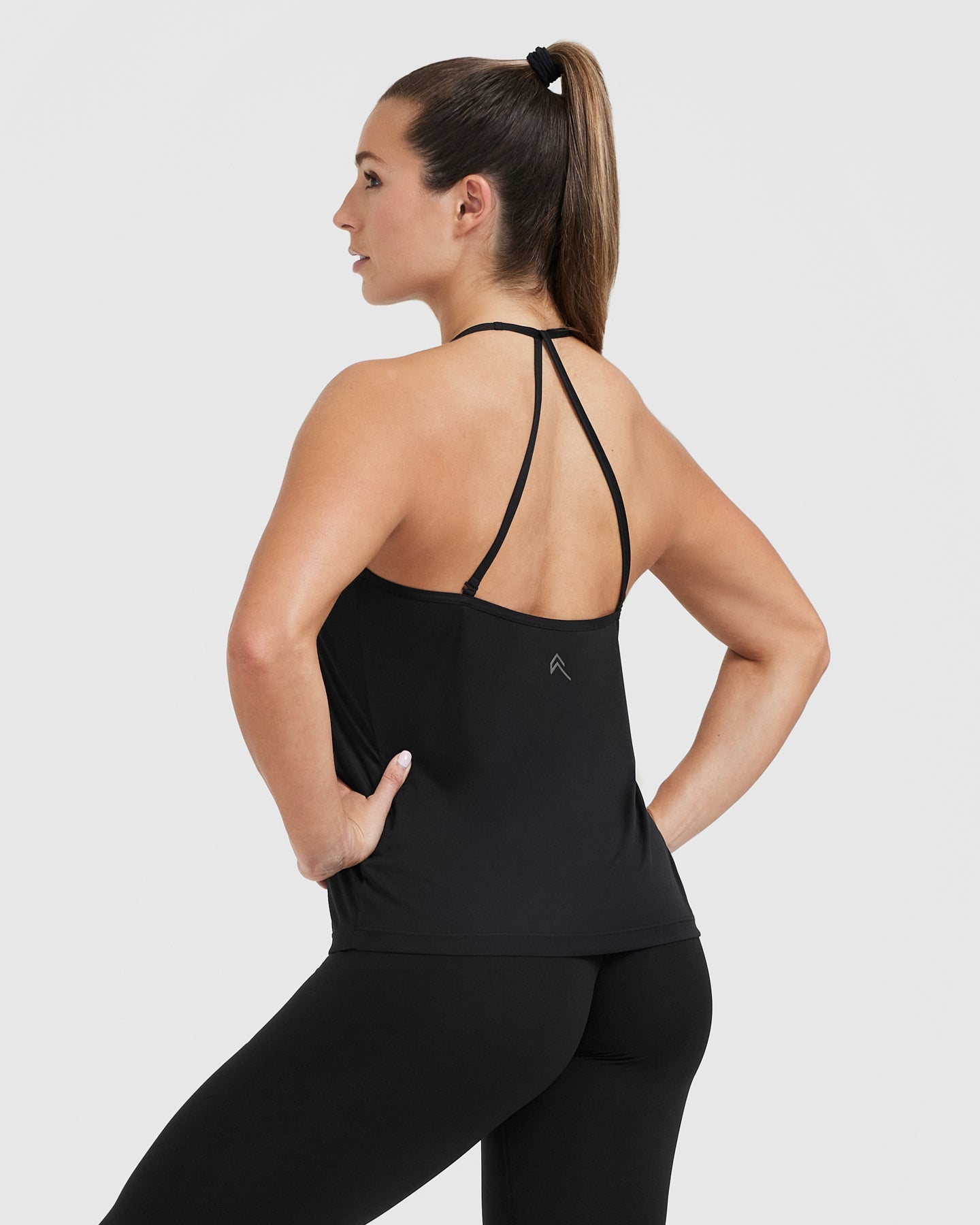 Alternative view of Go To Strappy Loose Vest | Black