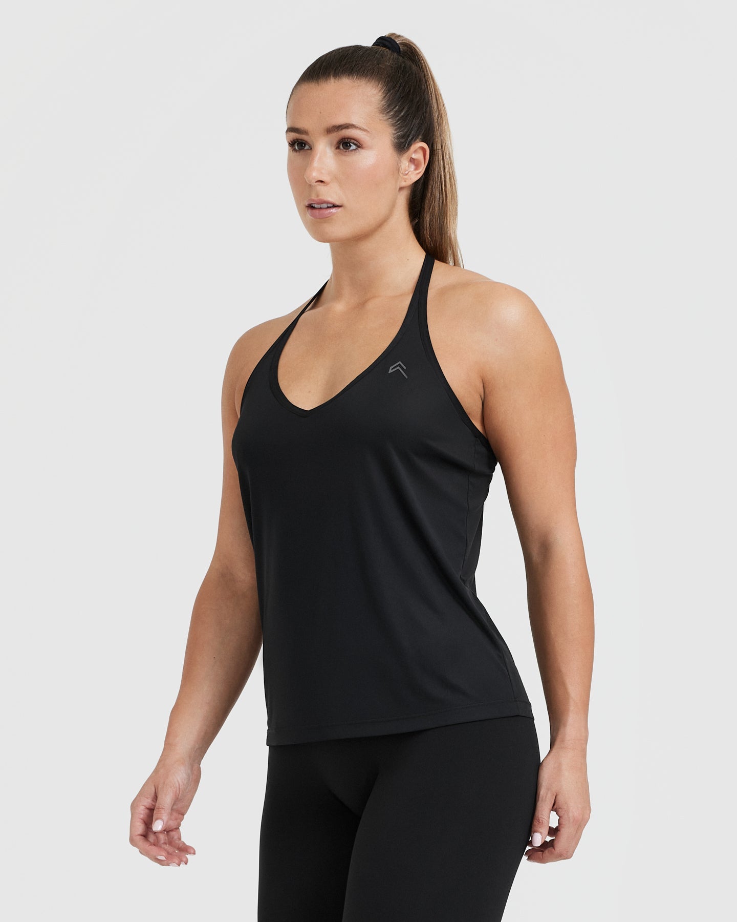 Go To Strappy Loose Vest | Black - Image 3