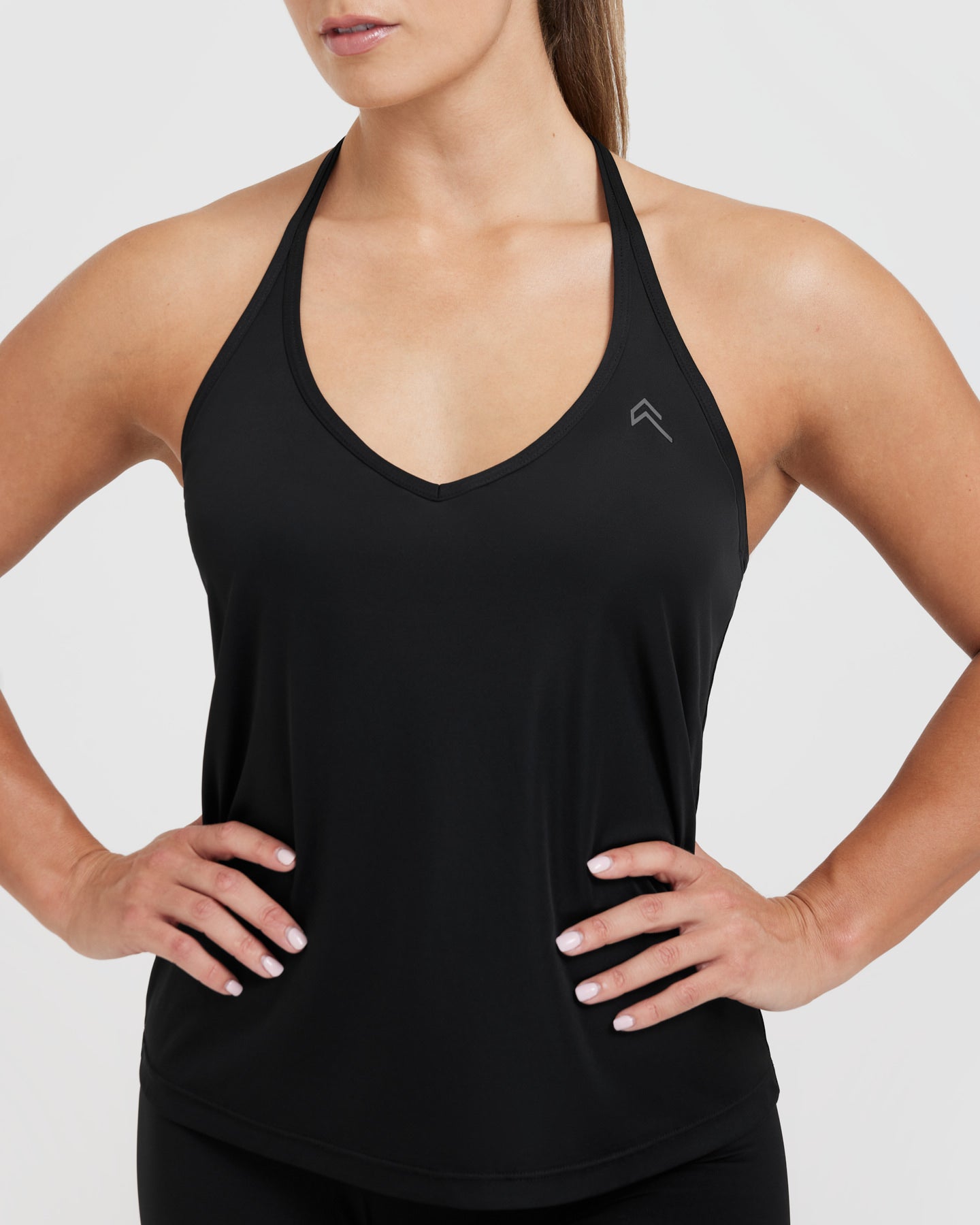 Go To Strappy Loose Vest | Black - Image 4