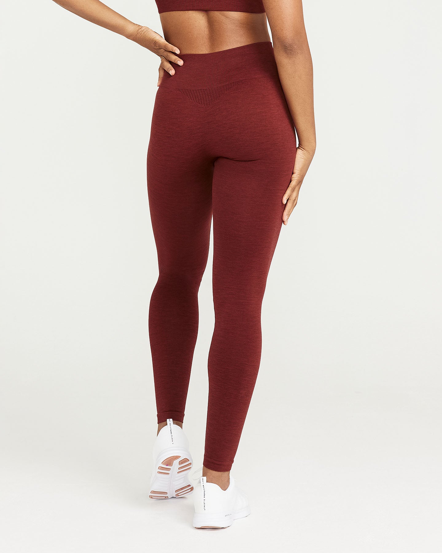 Classic Seamless Leggings | Rosewood Marl - Image 4