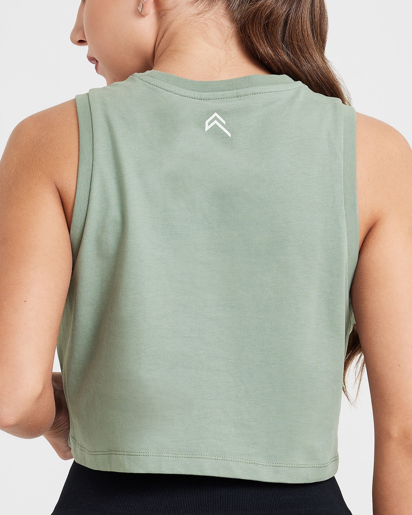Graphic Jersey Tank | Washed Sage - Image 5
