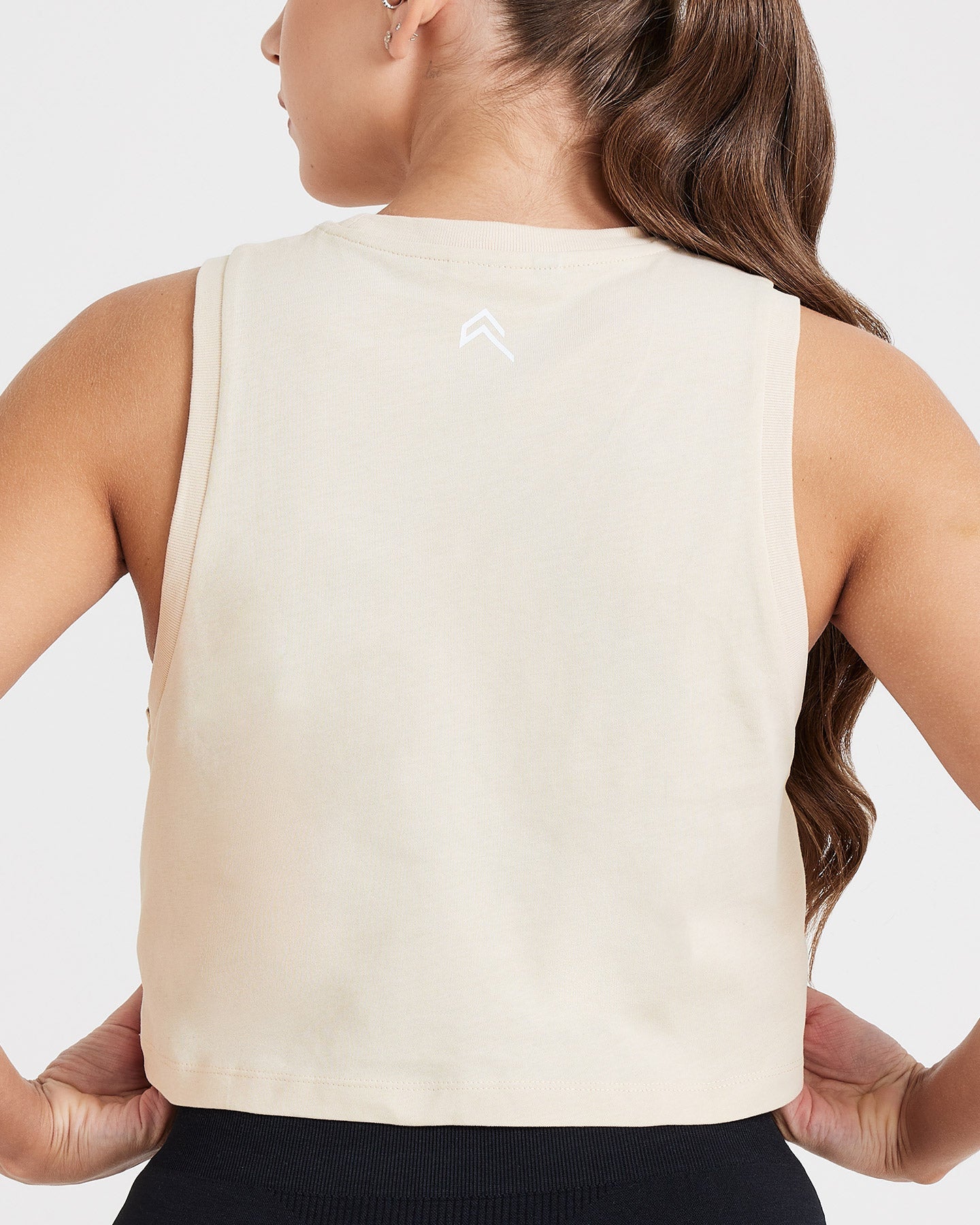Graphic Jersey Tank | Washed Sand - Image 5