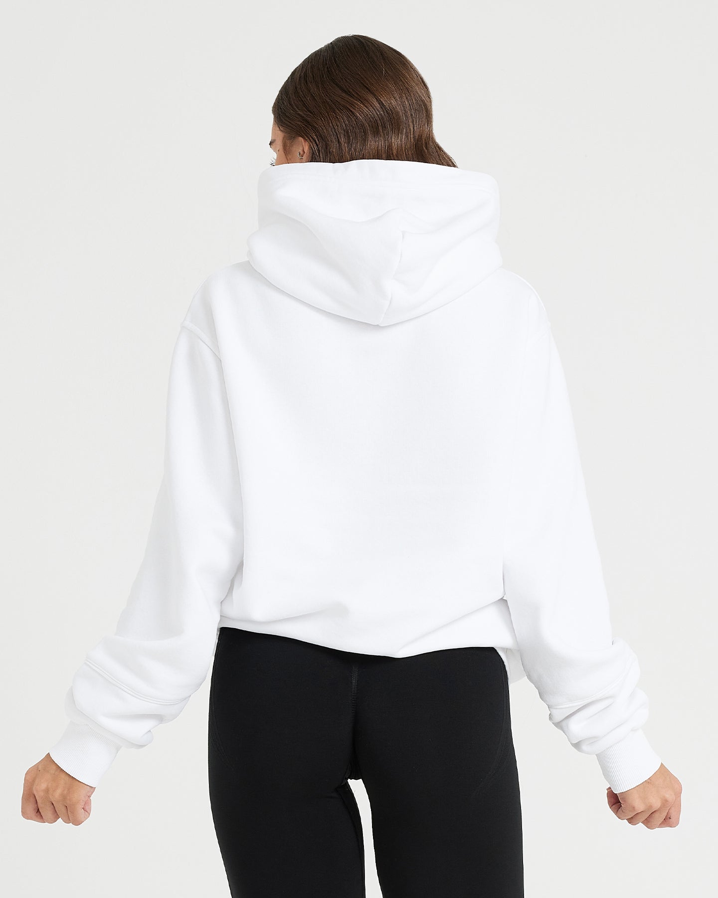 Classic Lounge Oversized Hoodie | White - Image 2