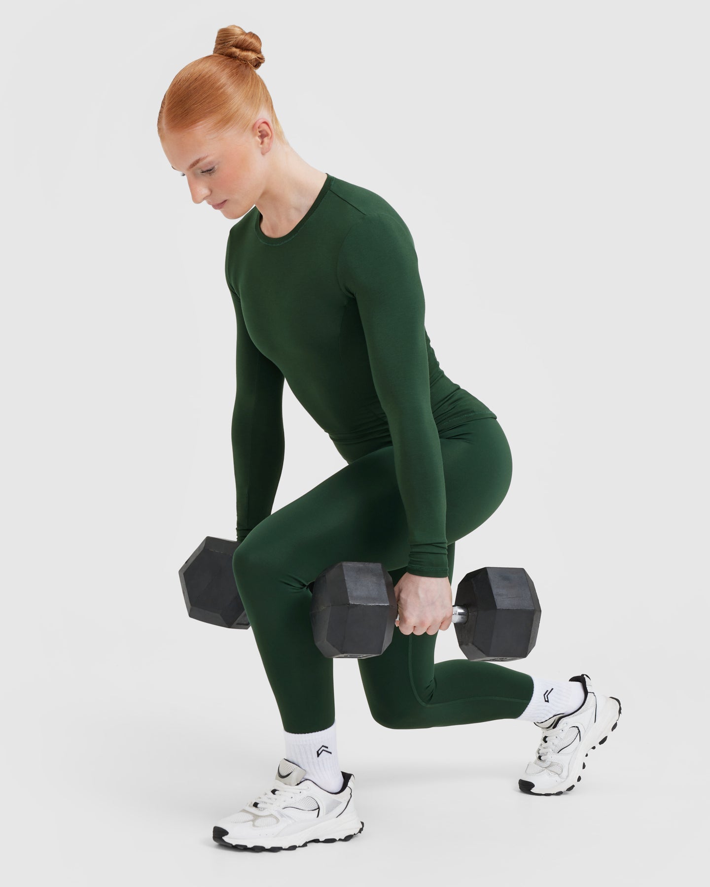 Mellow Soft Long Sleeve Top | Pine Green - Image 6