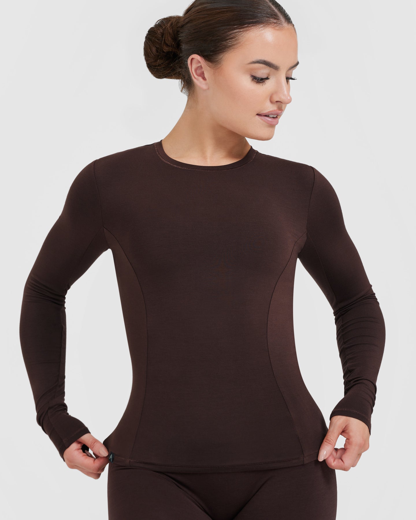 Mellow Soft Long Sleeve Top | 70% Cocoa - Image 5