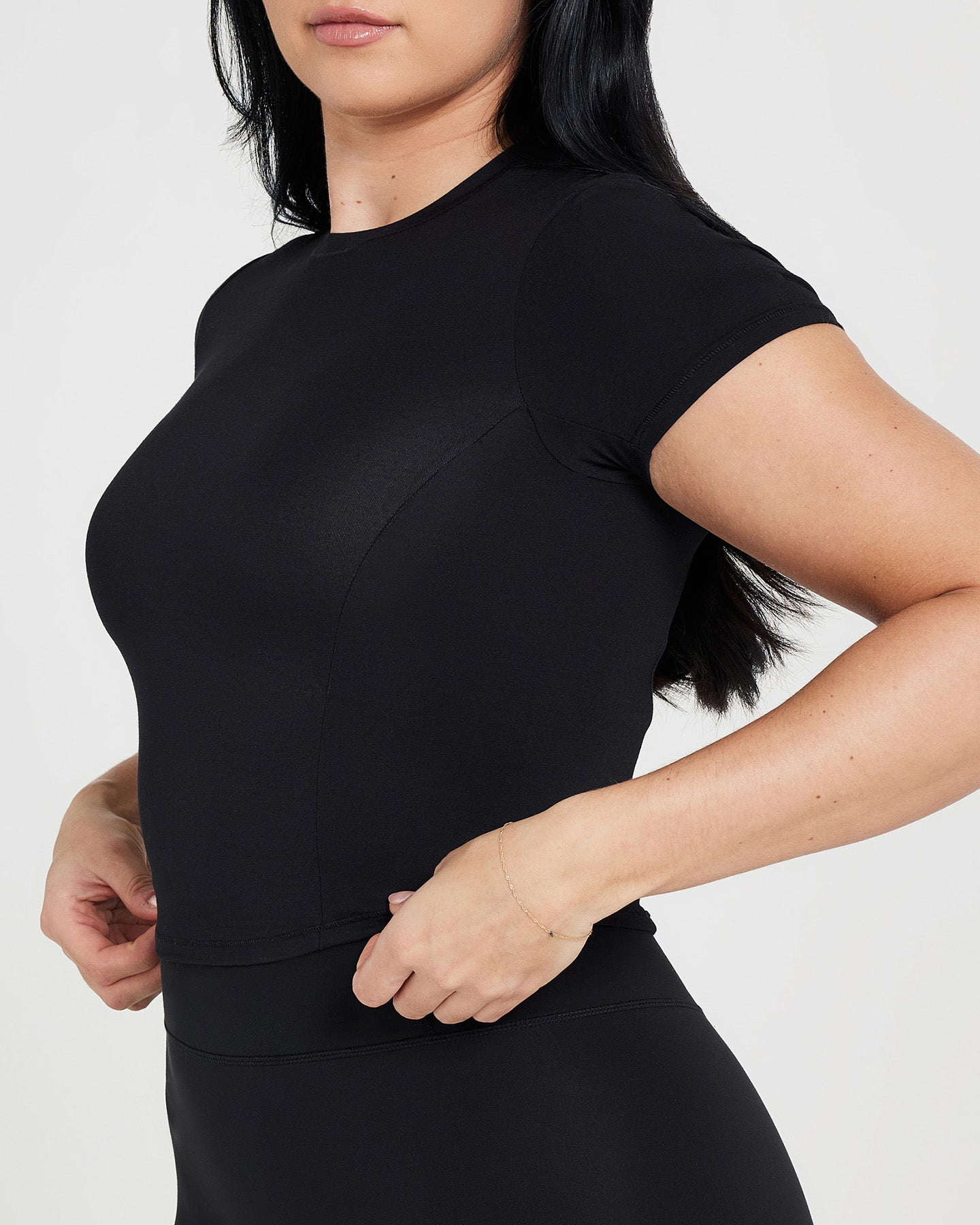 Mellow Soft Mid Short Sleeve T-Shirt | Black - Image 4