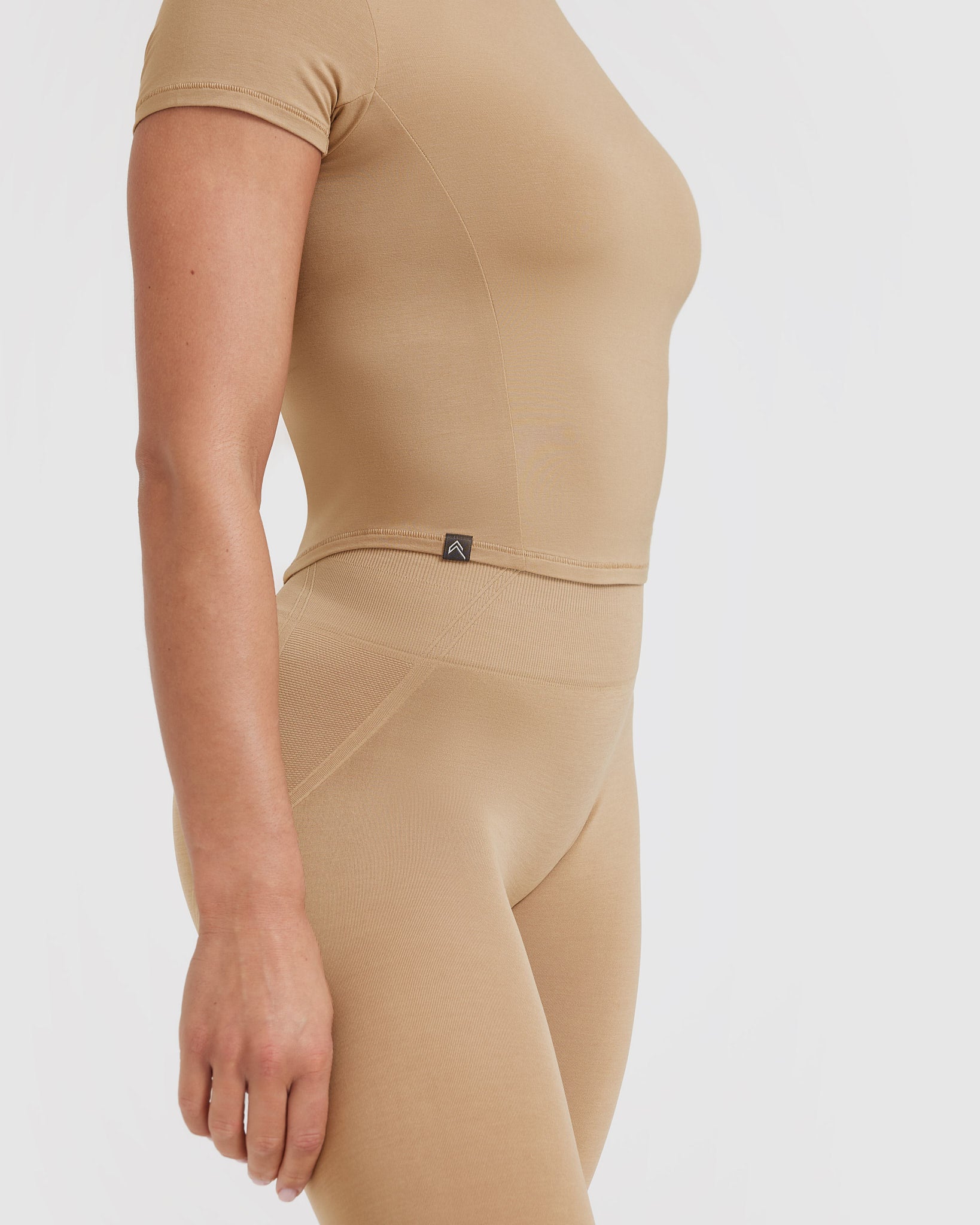 Mellow Soft Mid Short Sleeve T-Shirt | Dune Brown - Image 4
