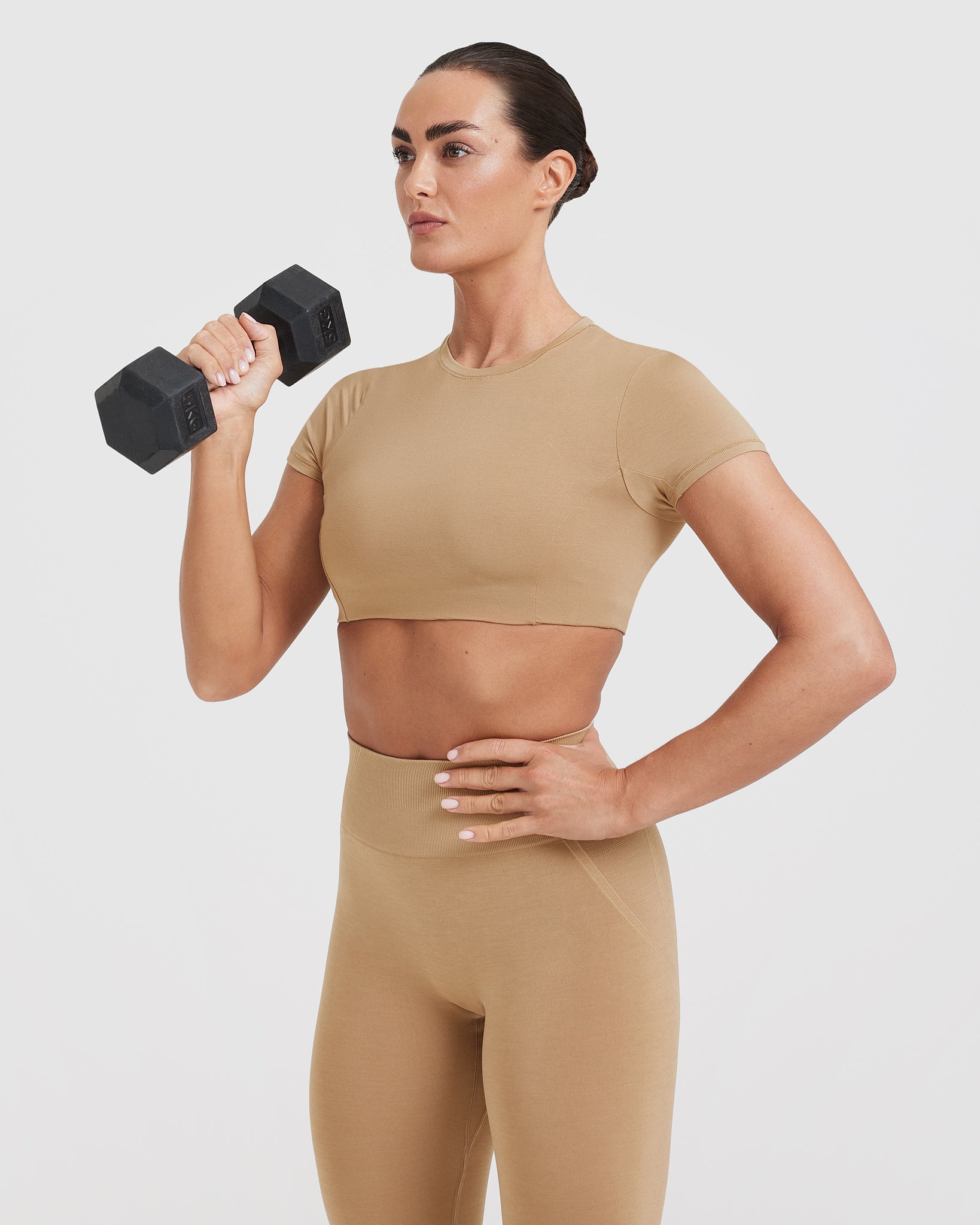 Mellow Soft Mid Short Sleeve T-Shirt | Dune Brown - Image 6