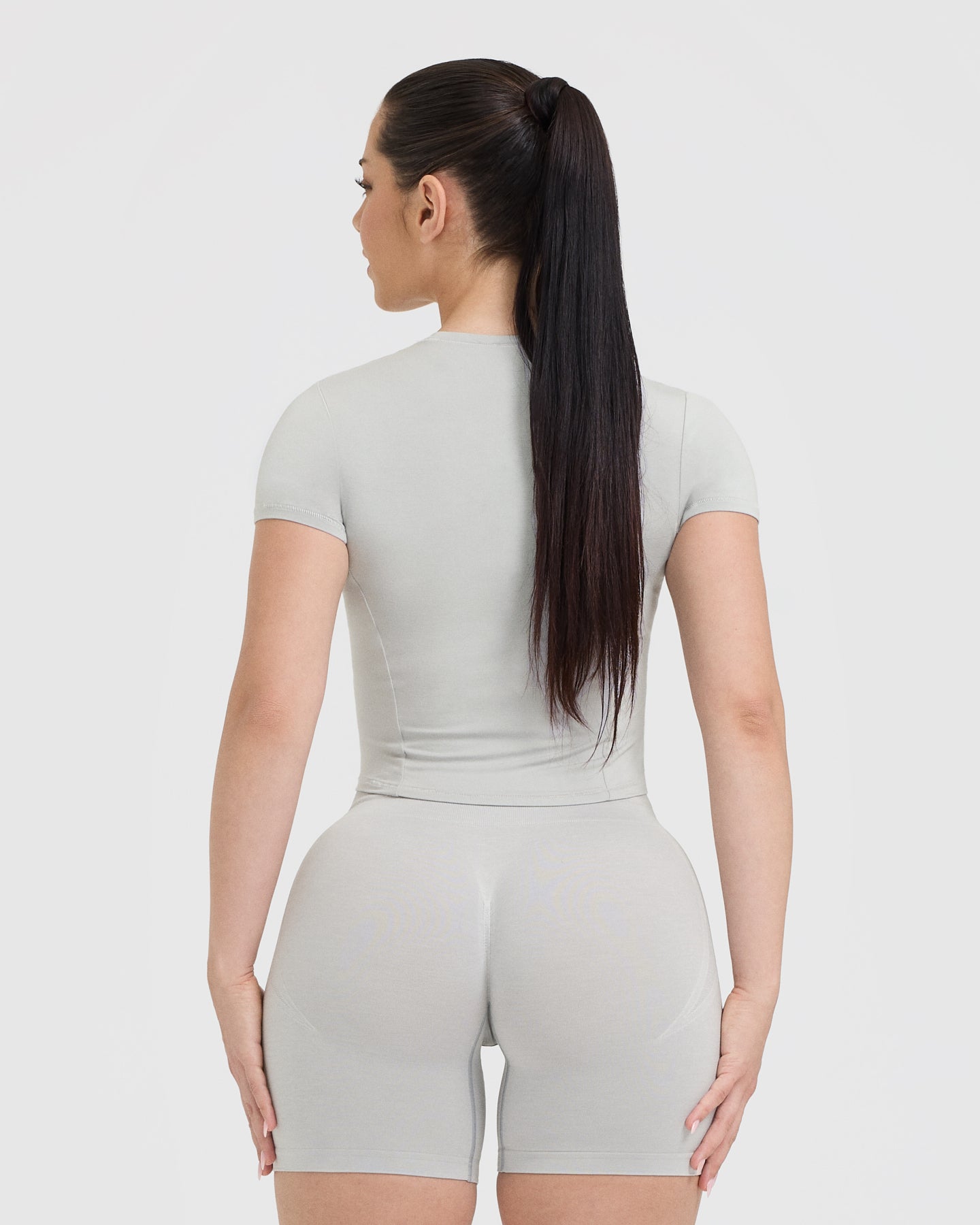 Mellow Soft Mid Short Sleeve T-Shirt | Light Grey - Image 2