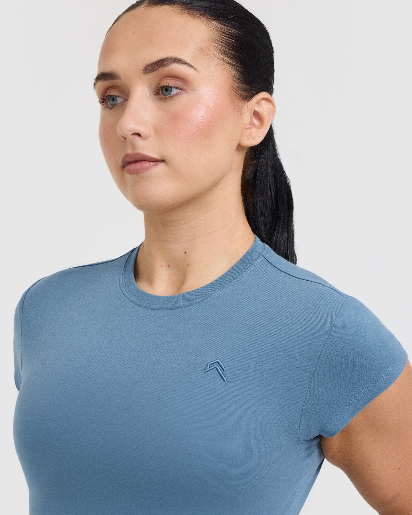 Cotton Icon Baby T-Shirt | Moonstone Blue - Image 4