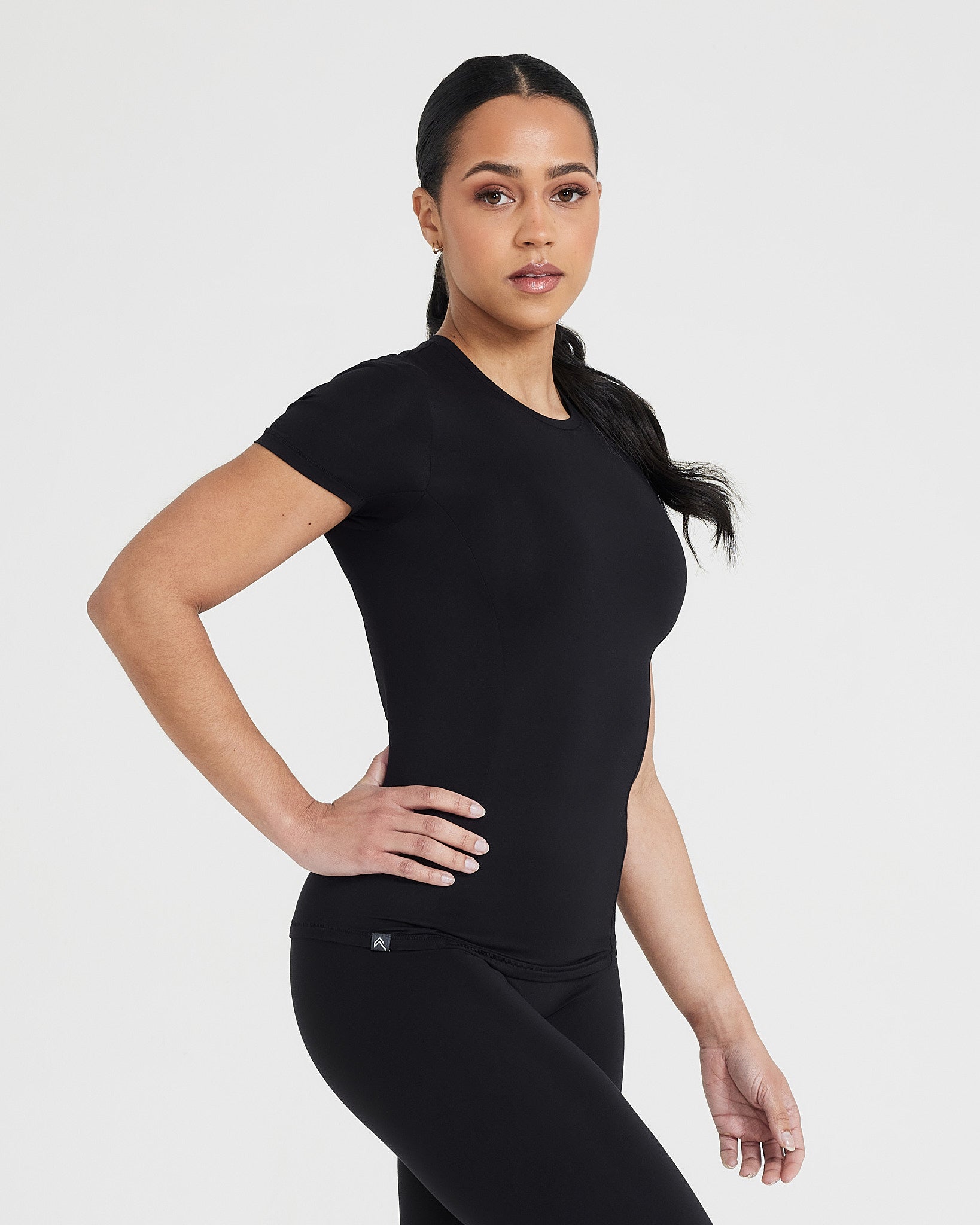 Mellow Soft Short Sleeve T-Shirt | Black - Image 3