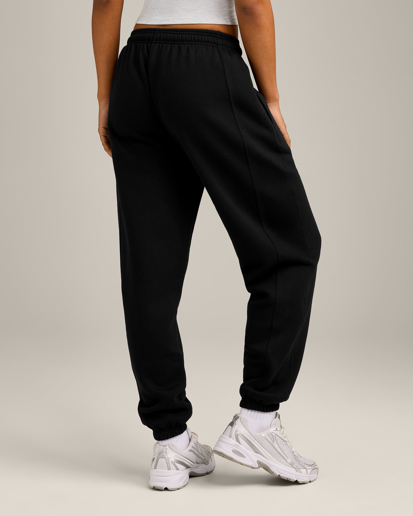 Foundations Cosy Joggers | Black - Image 2