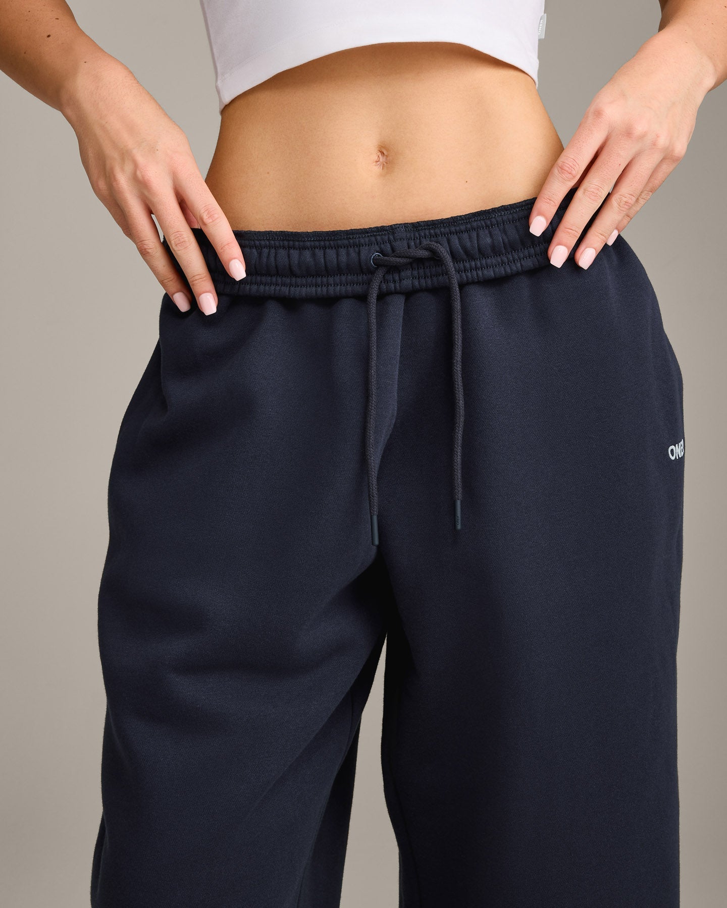 Foundations Cosy Oversized Joggers | True Blue - Image 6