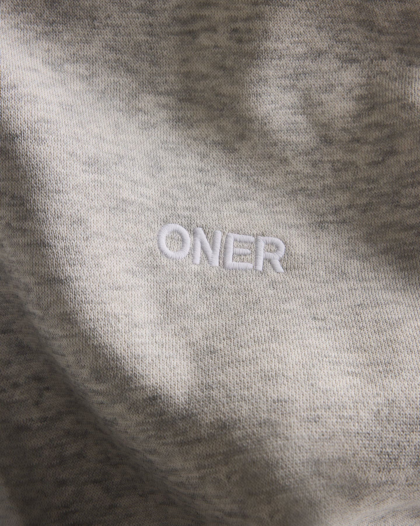 Foundations Cosy Oversized Hoodie | Light Grey Marl - Image 5