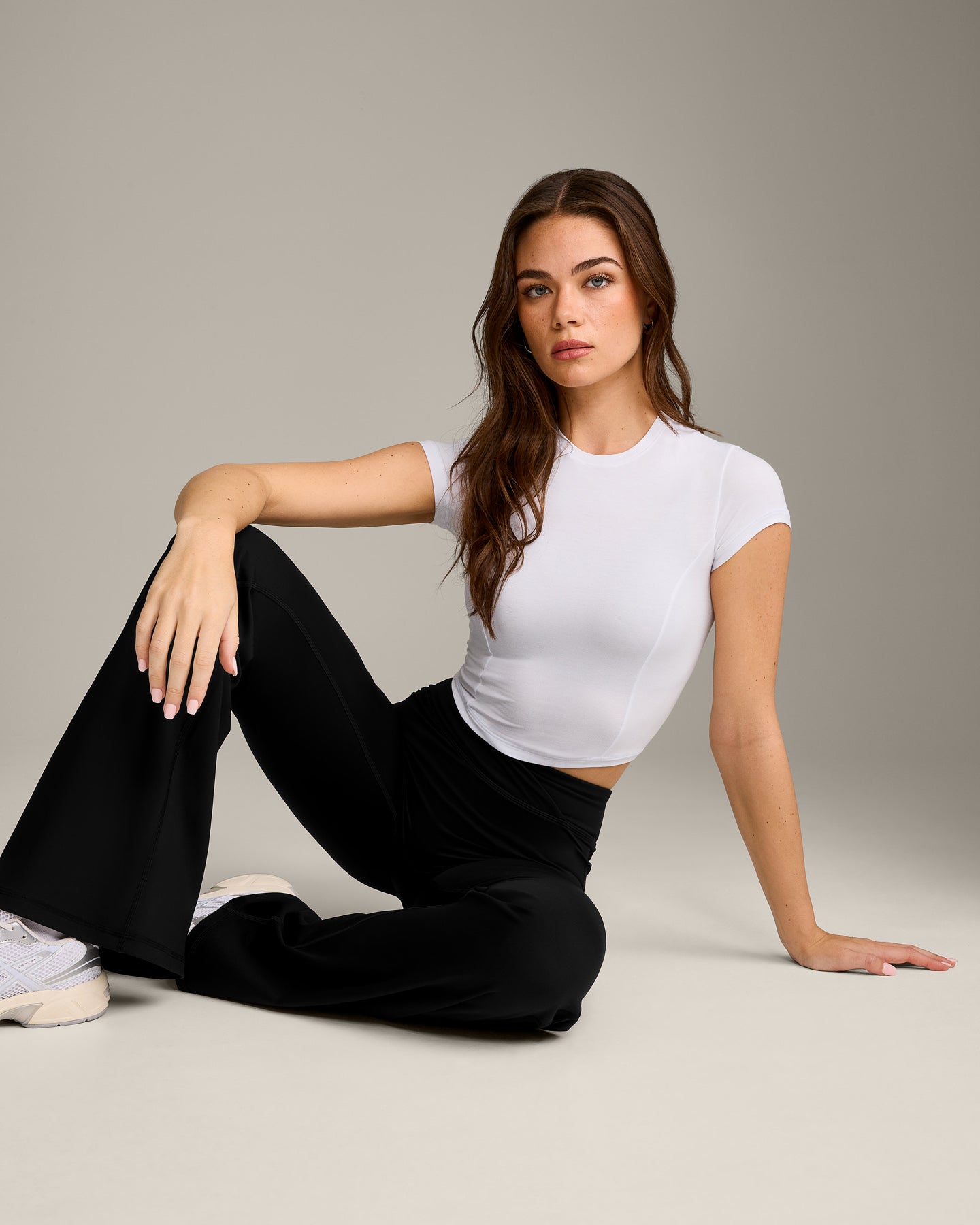 Mellow Motion Crew Neck Mid Top | White - Image 6