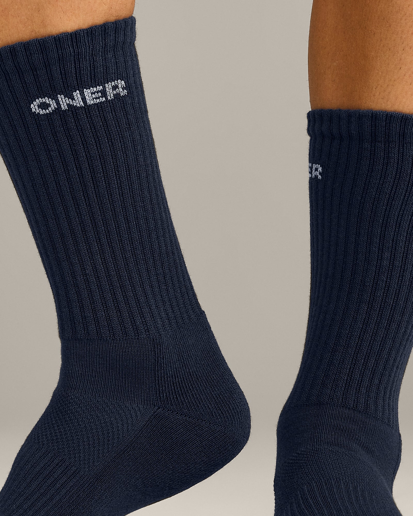 Oner Long Crew Socks 1 Pack | True Blue - Image 5