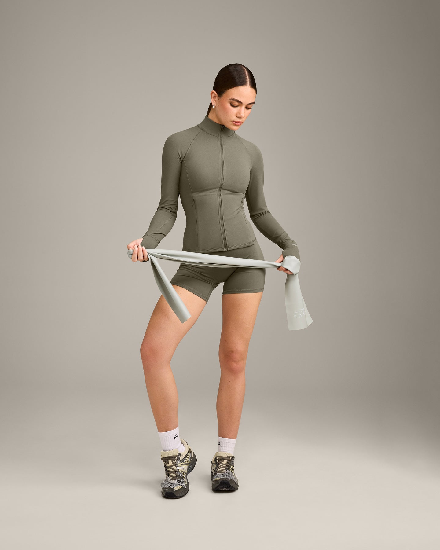 SoftMotion Jacket with Grey Logo | Alpine Green - Image 3