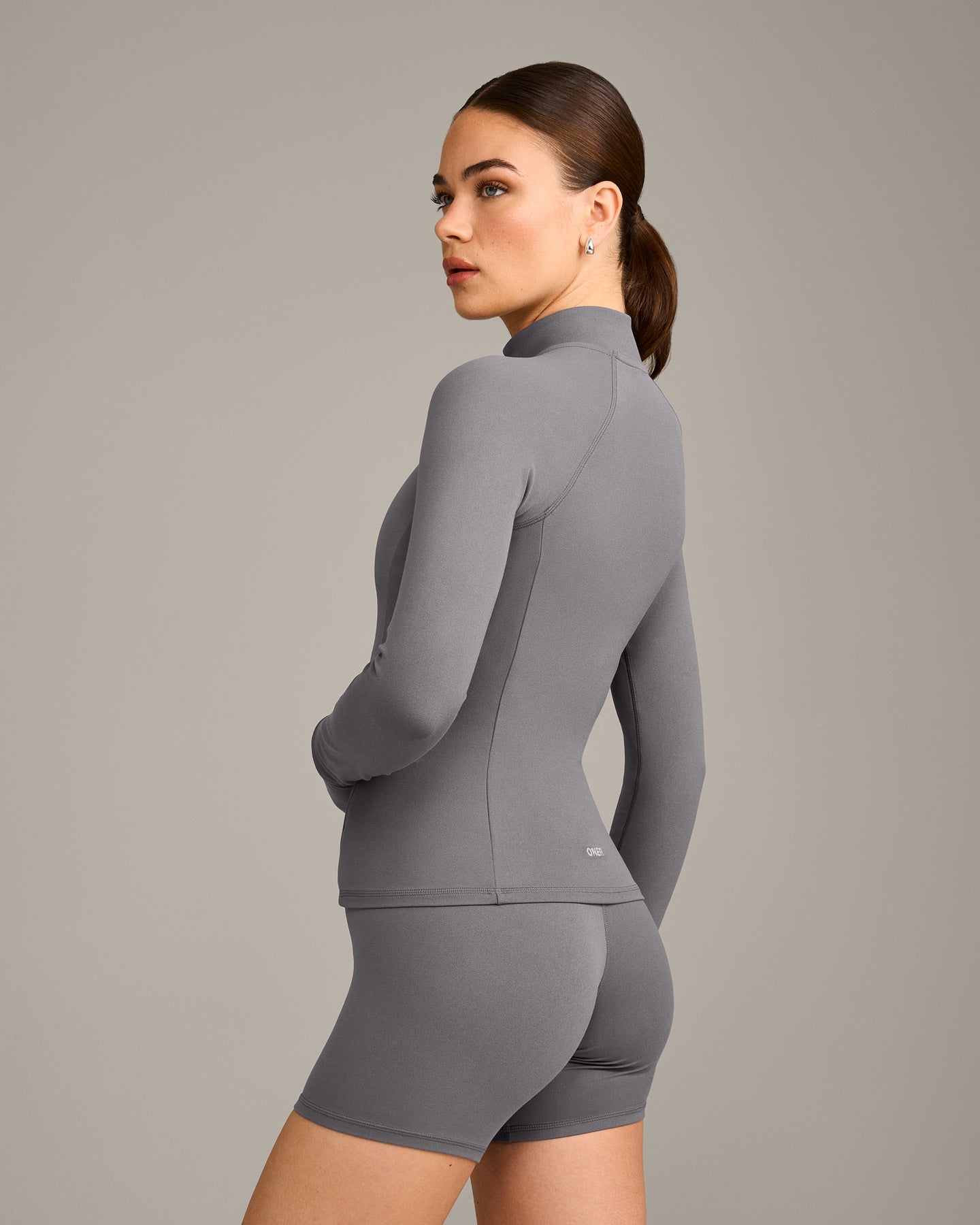 SoftMotion Jacket with Grey Logo | Ash Grey - Image 6