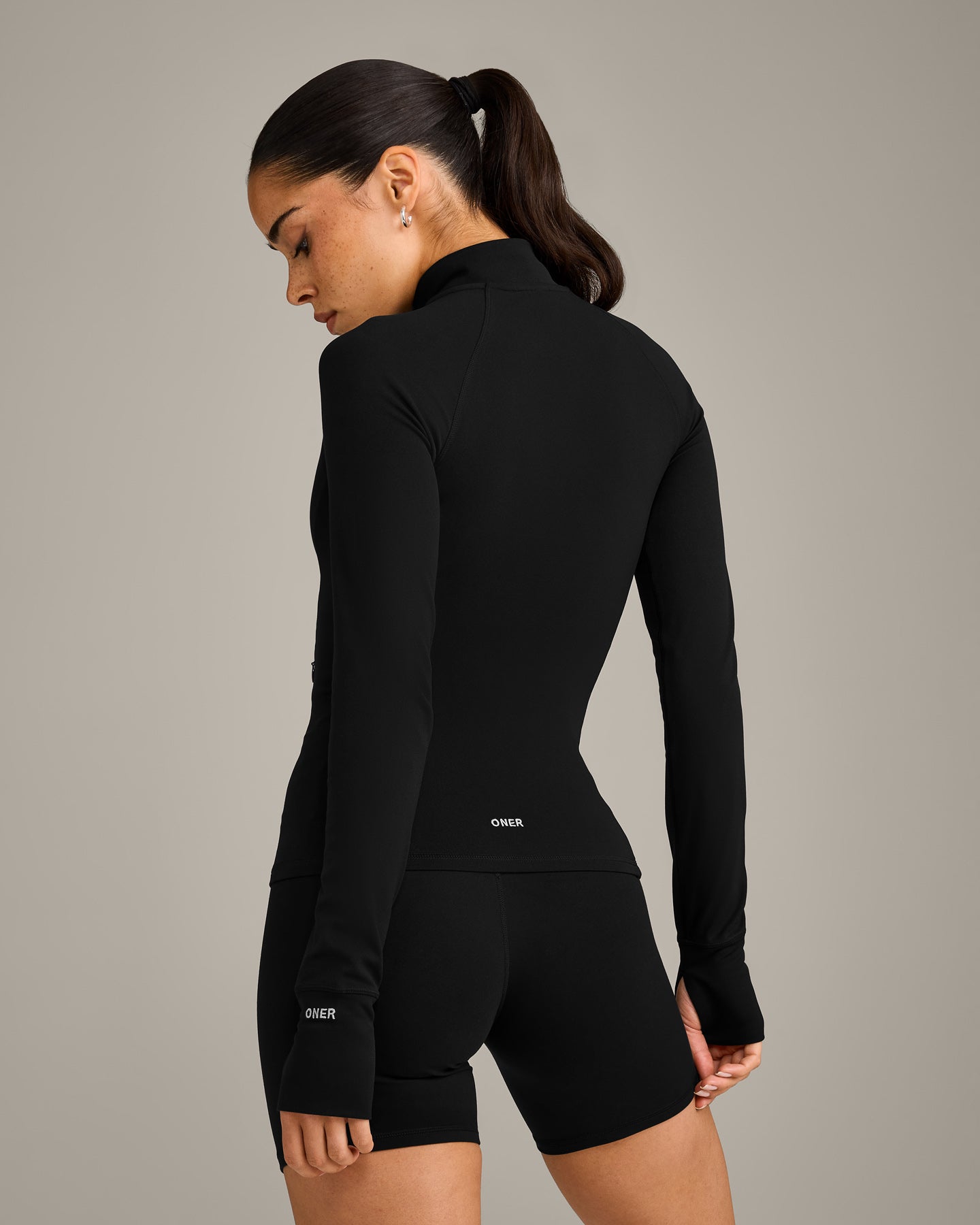 SoftMotion Jacket with Grey Logo | Black - Image 5