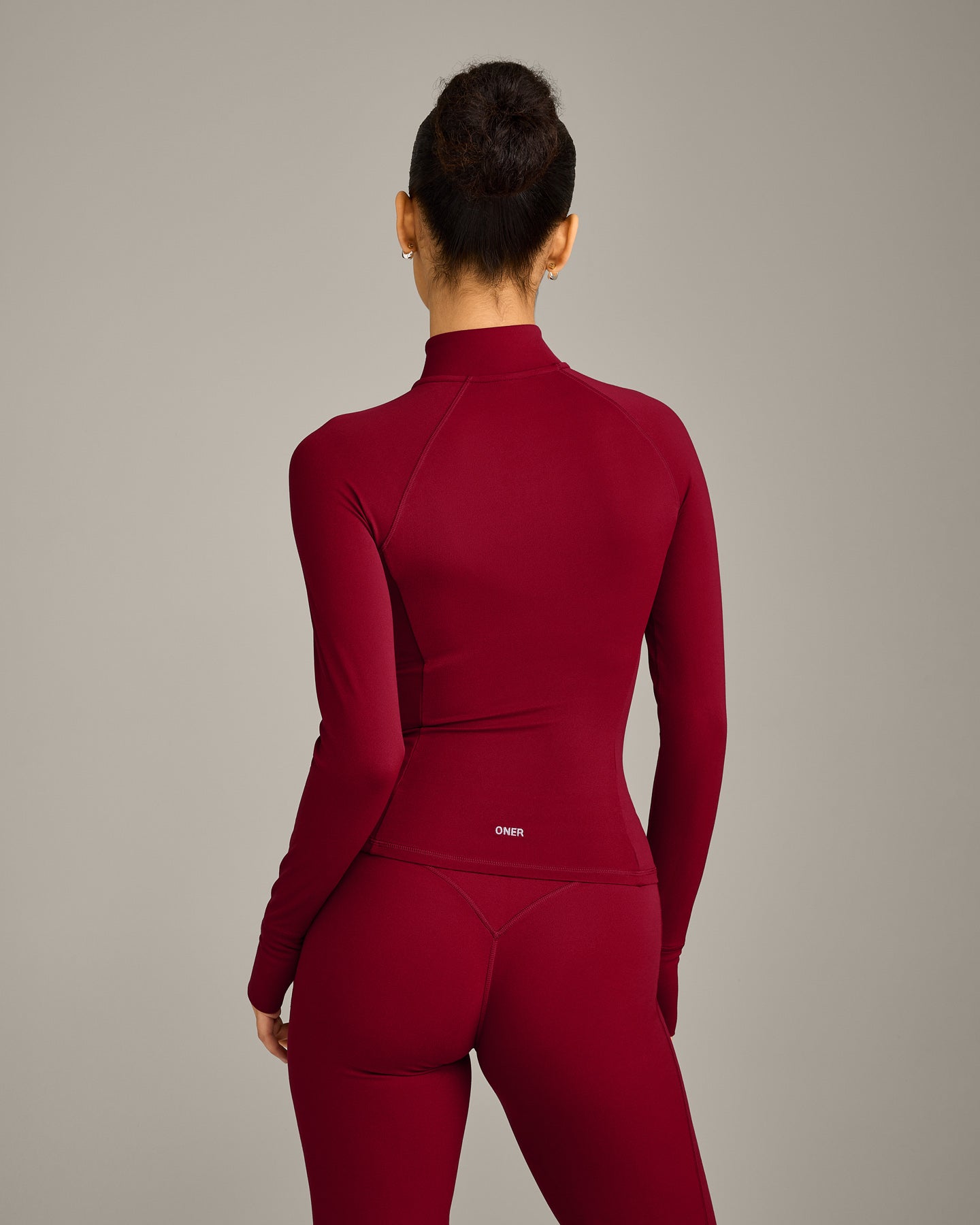 SoftMotion Jacket with Grey Logo | Ruby Red - Image 2