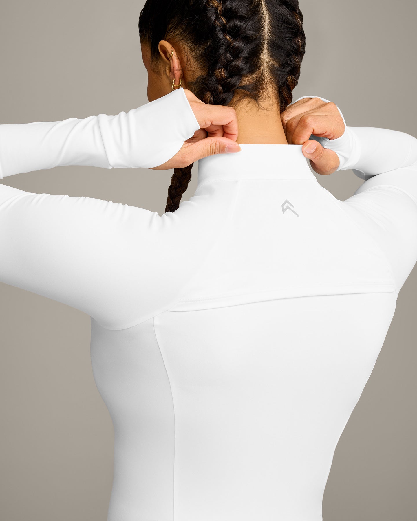 UnifiedMove Pocket Jacket with Reflective Logo | White - Image 2