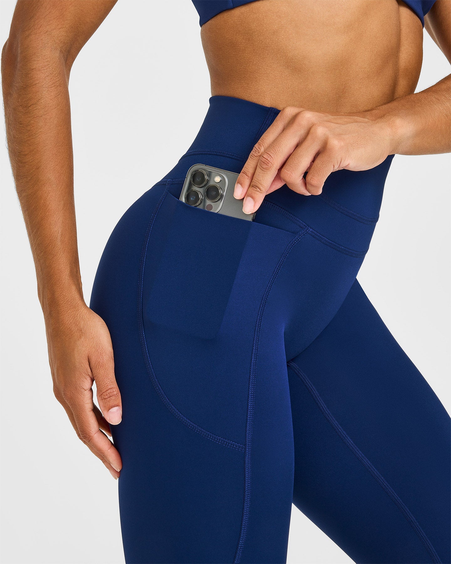 UnifiedMove High Waisted Pocket Leggings | Midnight - Image 5