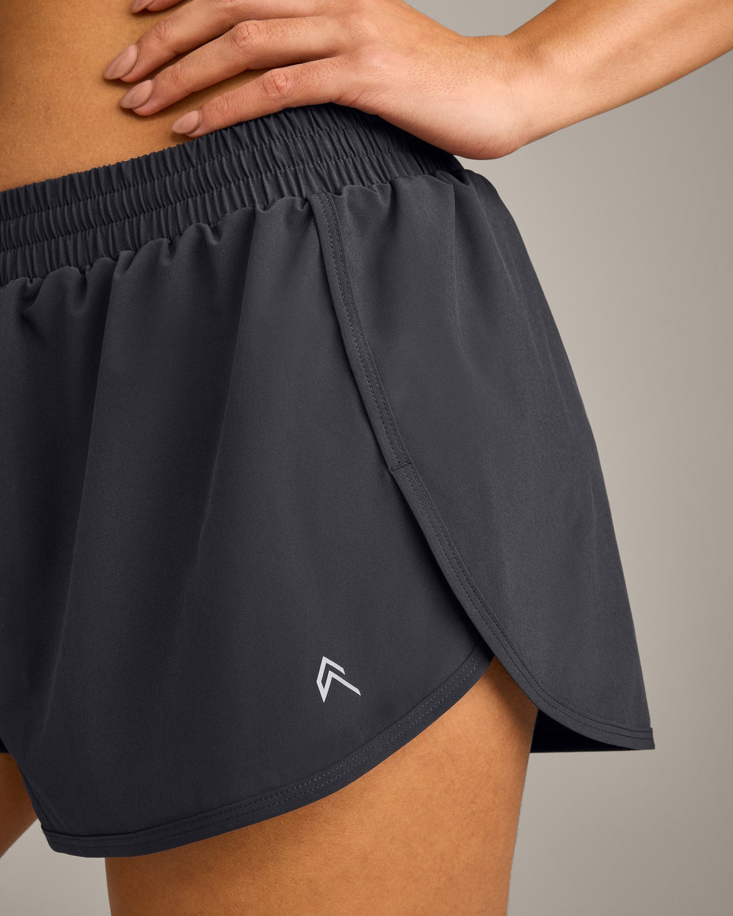 AirMove Lined Shorts 2" with Reflective Logo | Coal - Image 5
