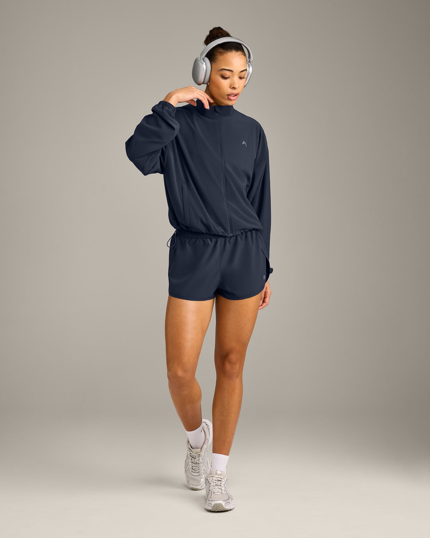 AirMove Lined Shorts 2" with Reflective Logo | True Blue - Image 3