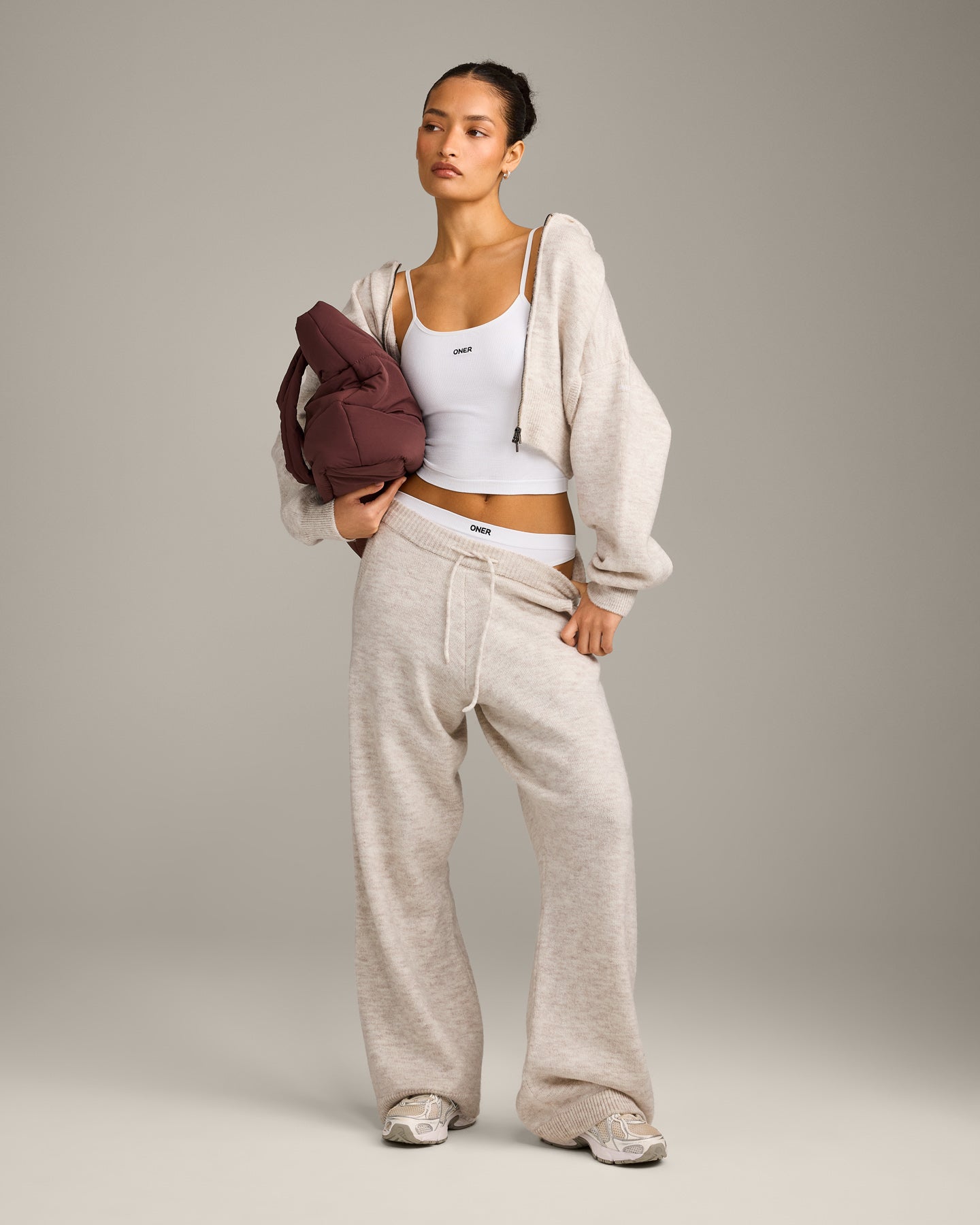 Seamless Strappy Vest | White - Image 3