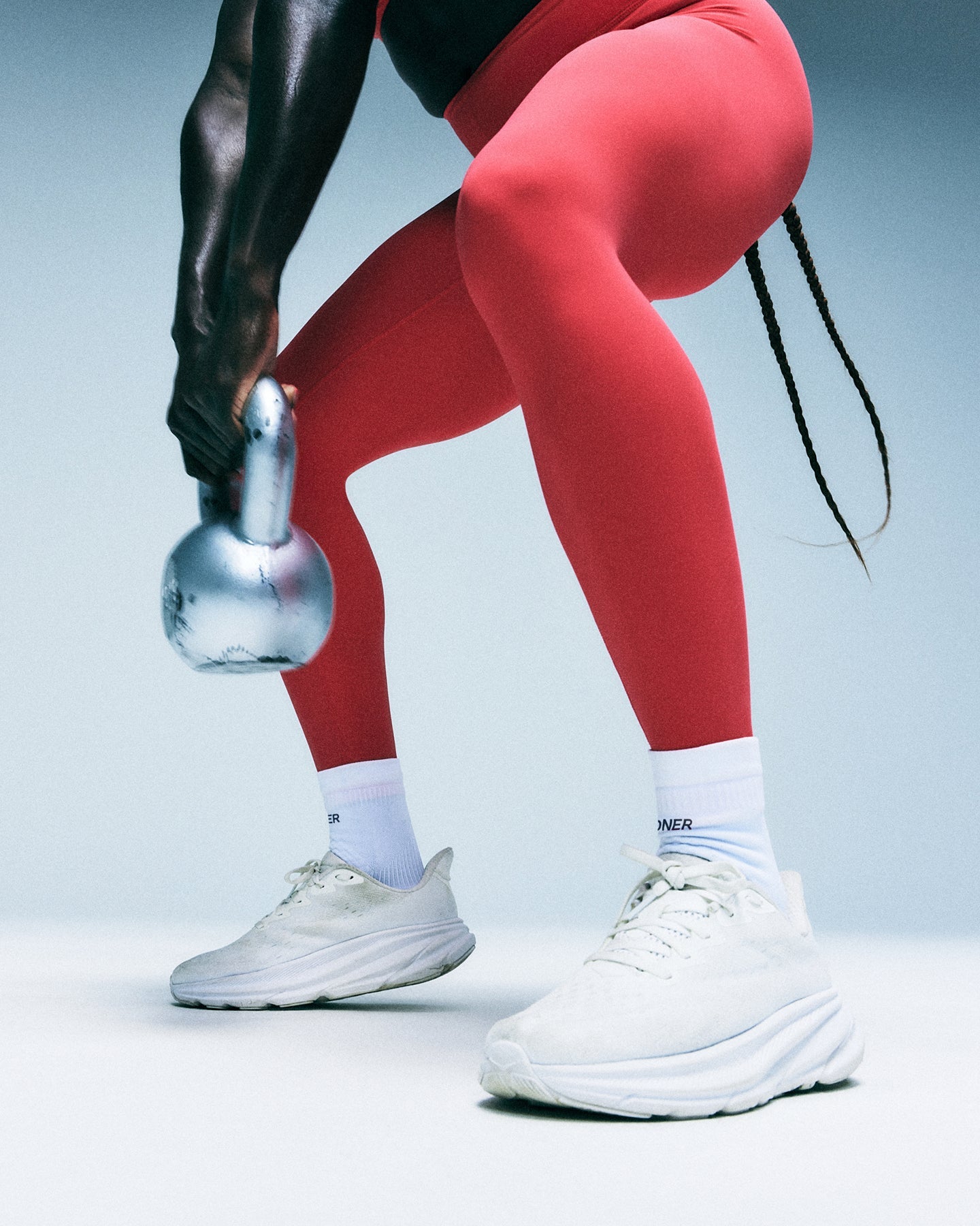 Alternative view of Performance Mid Crew Socks 1 Pack | White