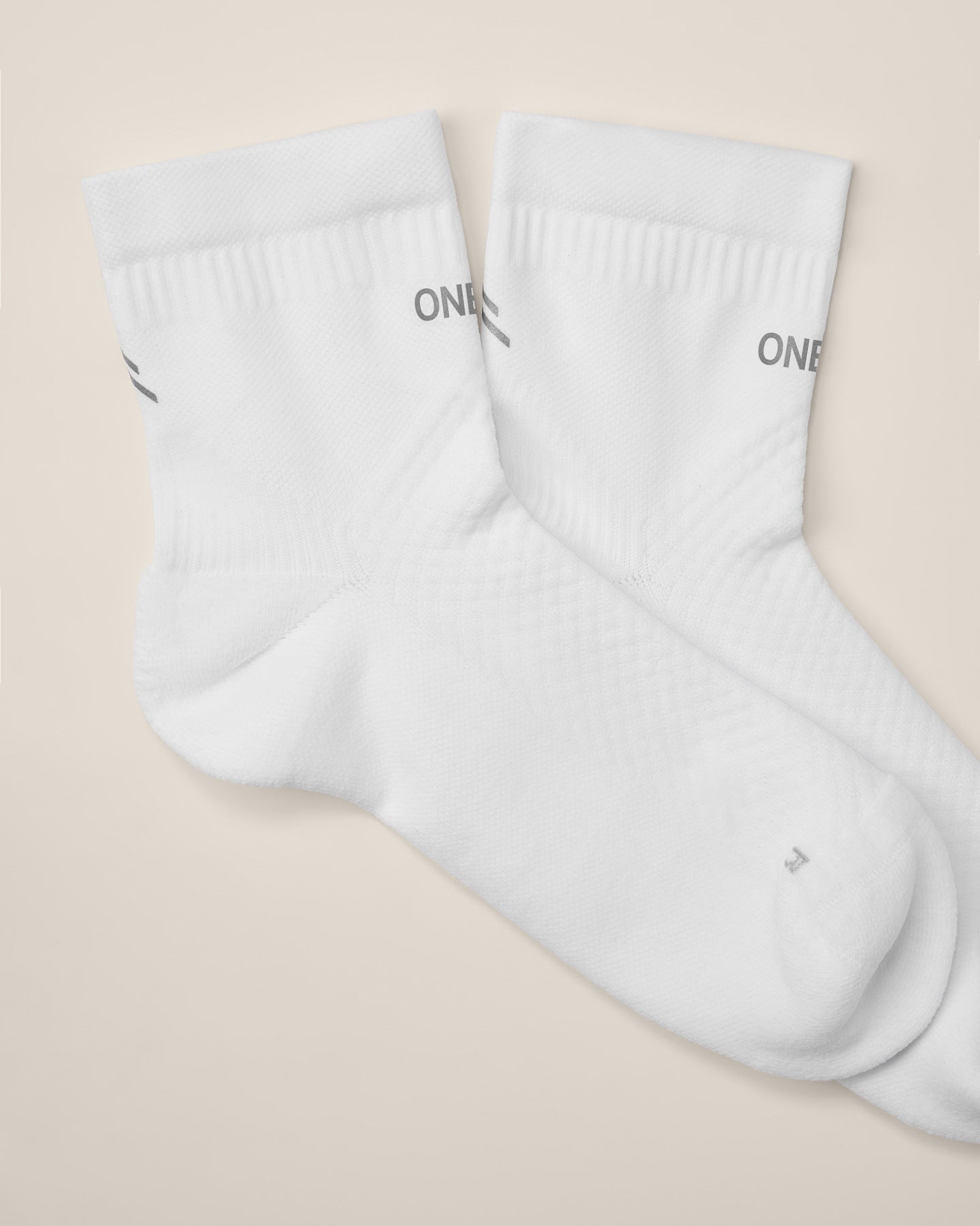 Performance Mid Crew Socks 1 Pack | White - Image 5