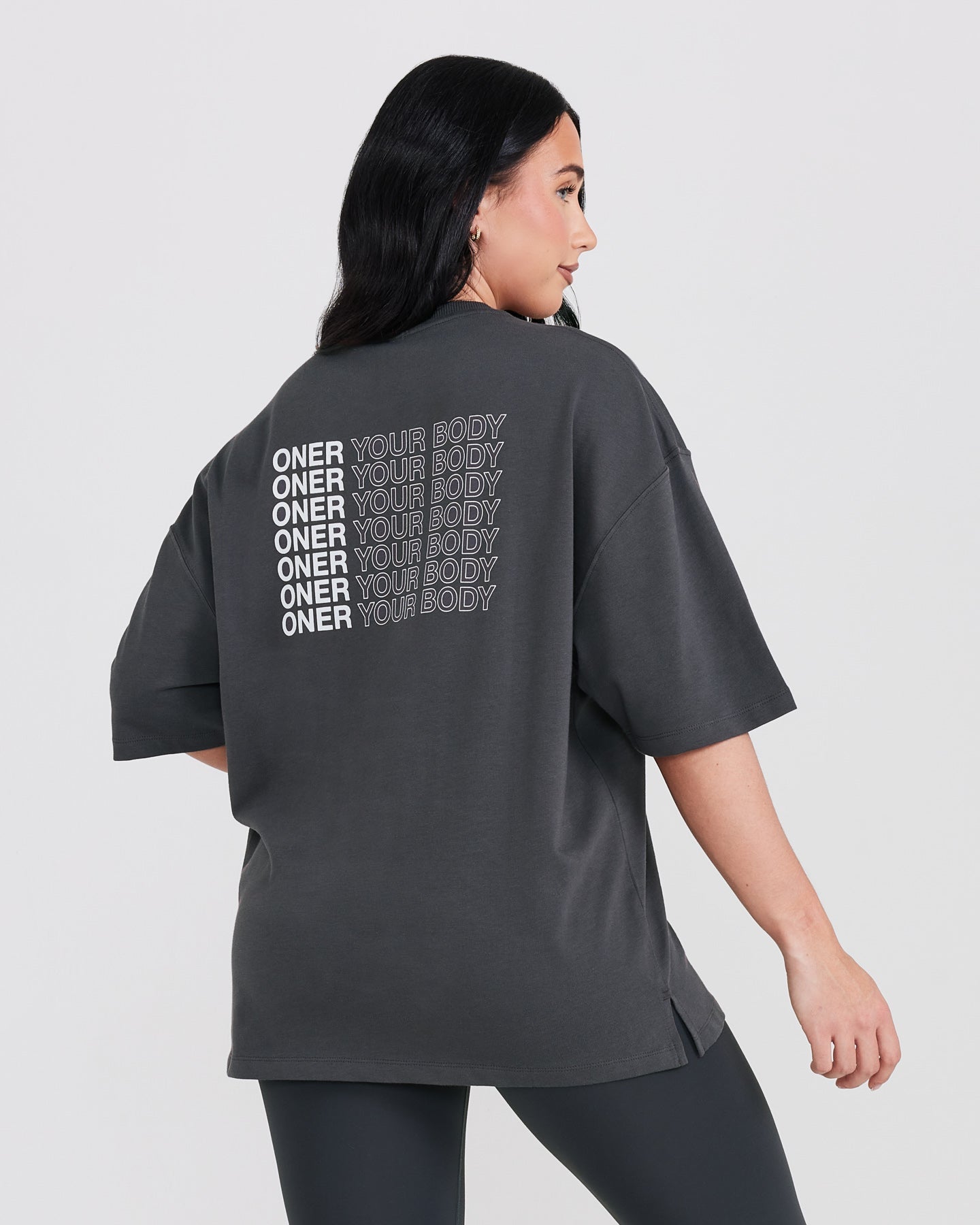 Alternative view of OYB Graphic Unisex T-Shirt | Coal