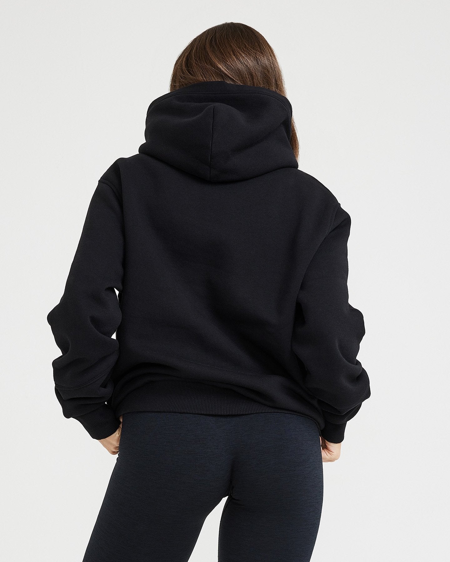 Classic Lounge Oversized Hoodie | Black - Image 4
