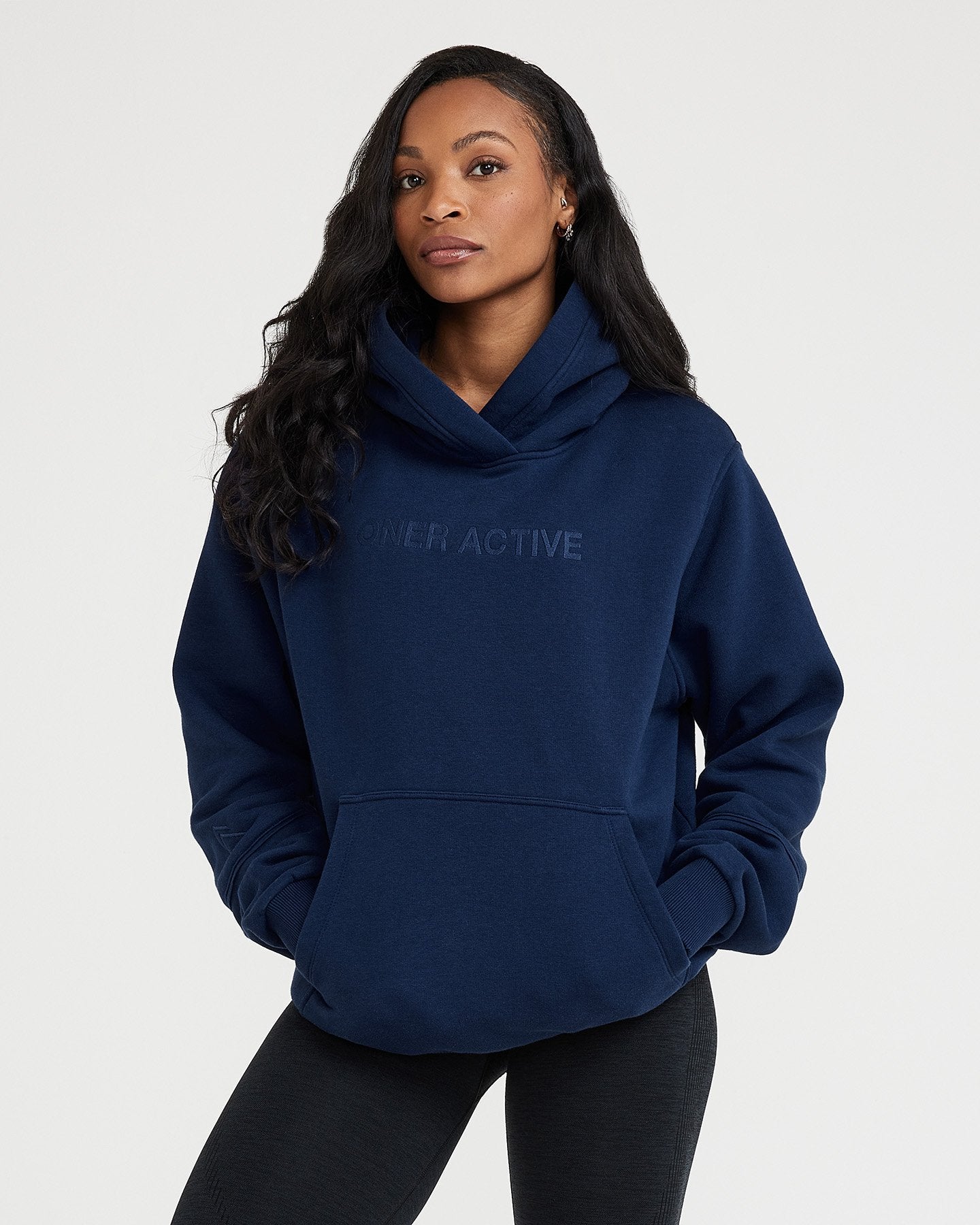 Classic Lounge Oversized Hoodie | Midnight - Image 2
