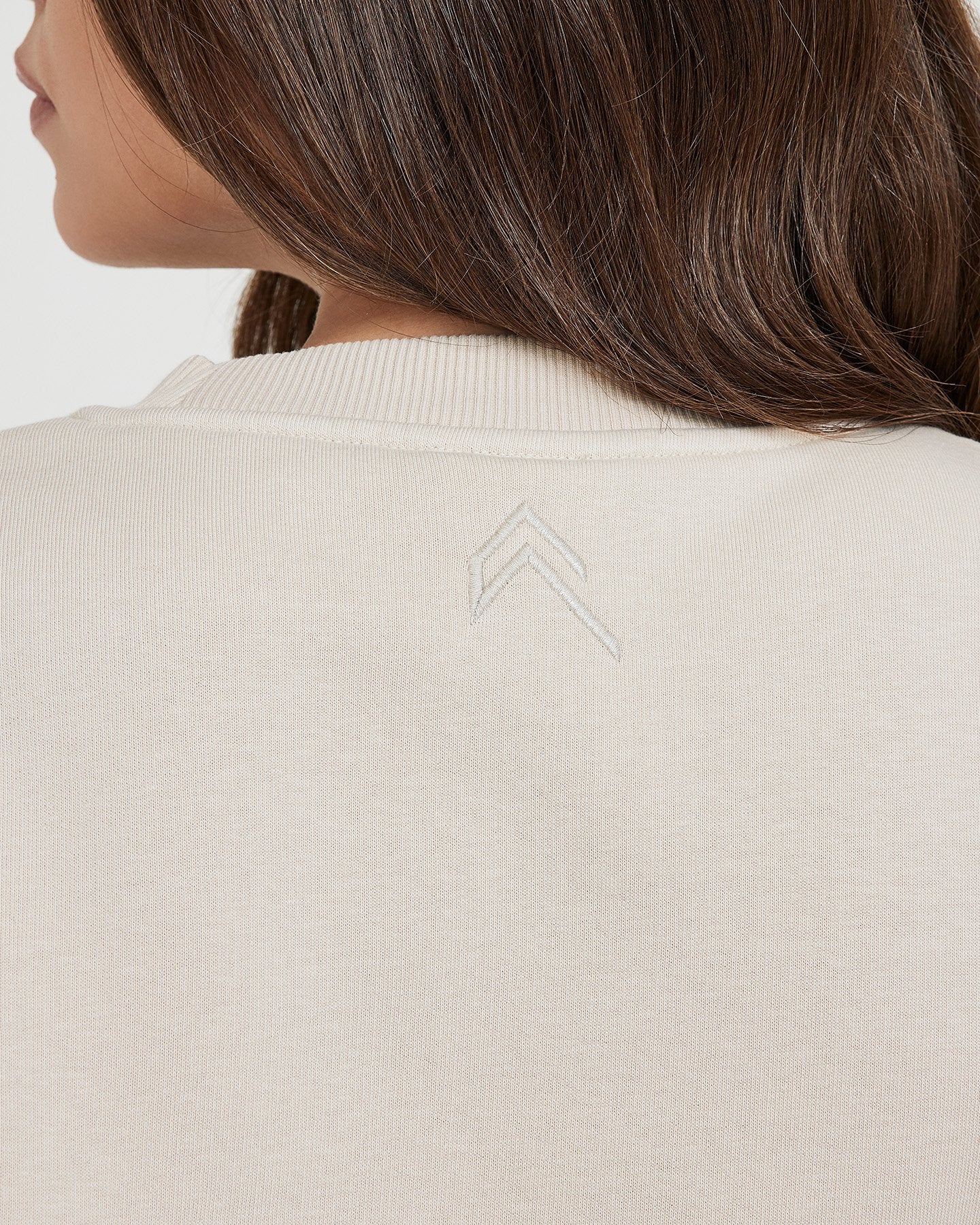 Classic Lounge Oversized Crew Neck | Sand - Image 5