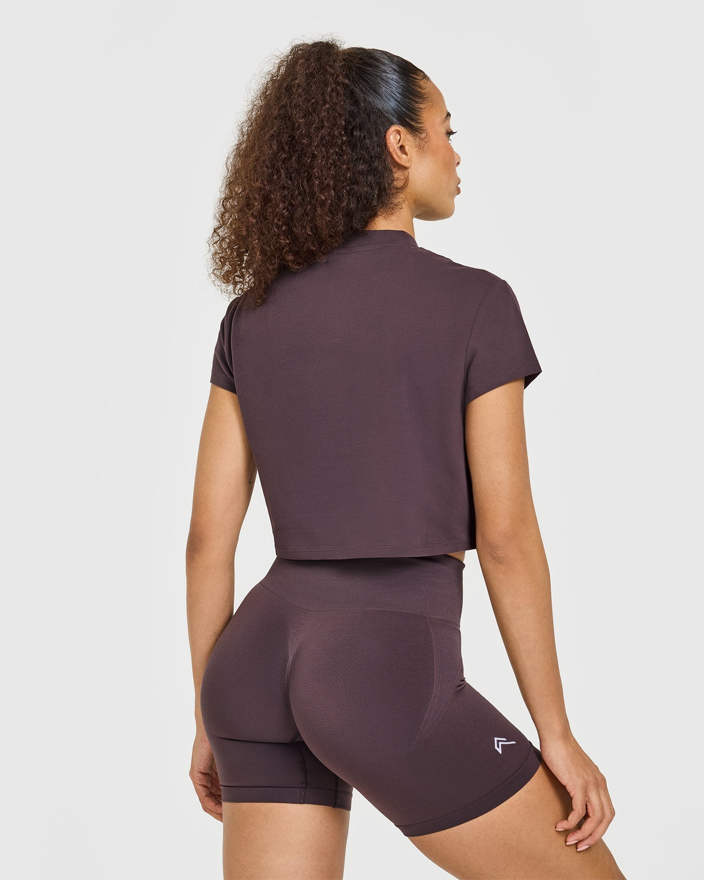 Cotton Relaxed T-Shirt | Umber Brown - Image 4