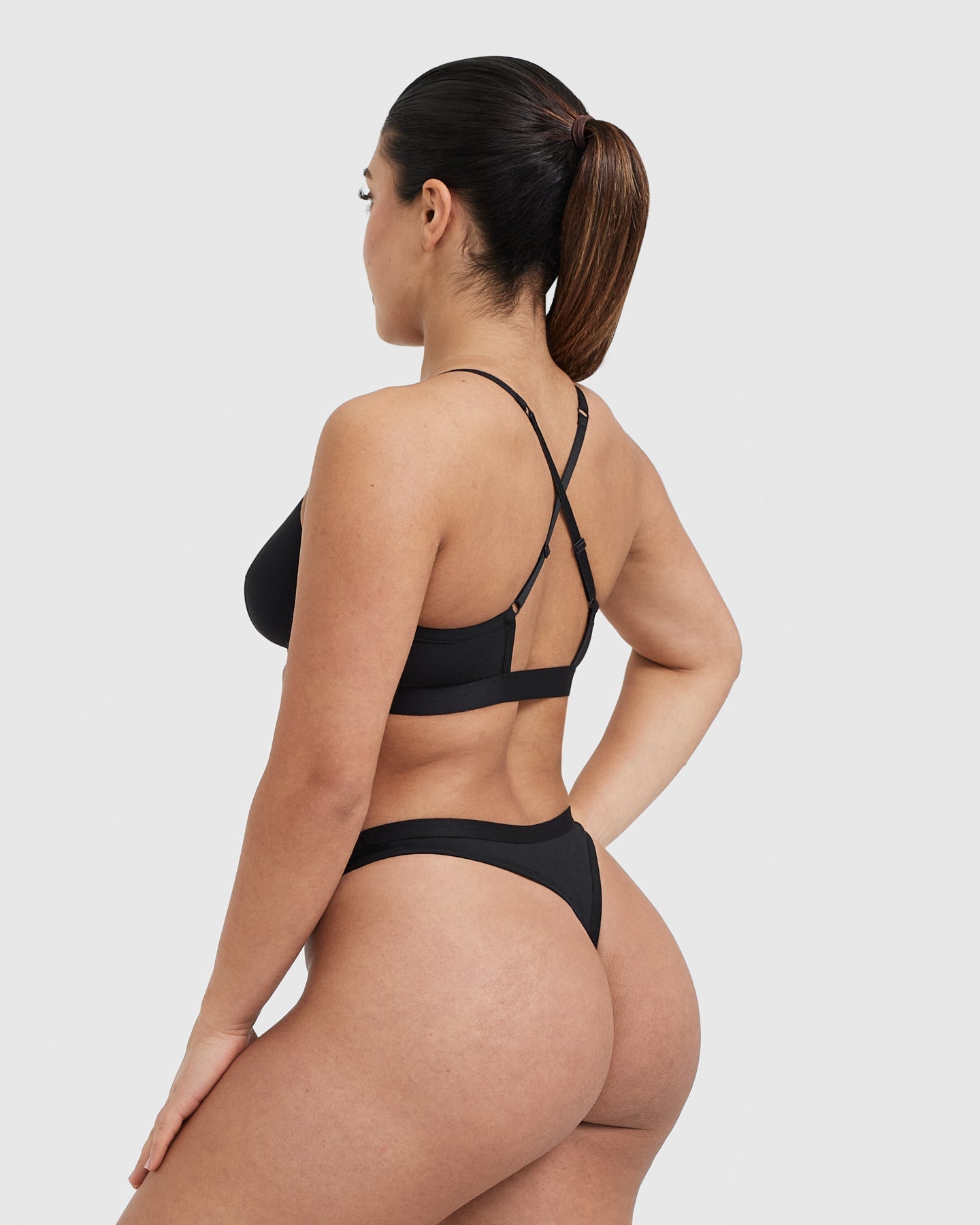 Alternative view of Soft Classic Bralette | Black