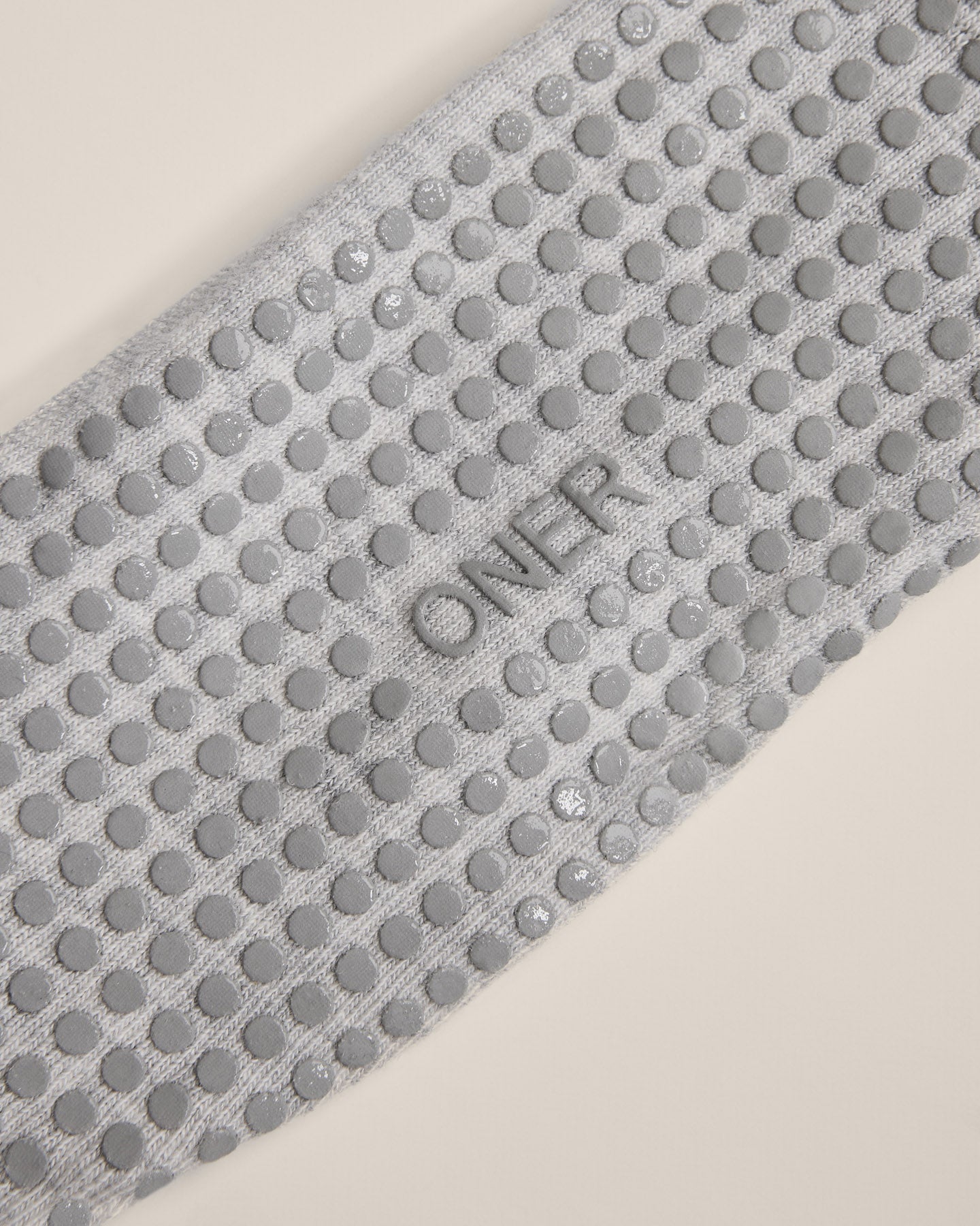 Pilates Grip Socks 1 Pack | Grey Marl - Image 4