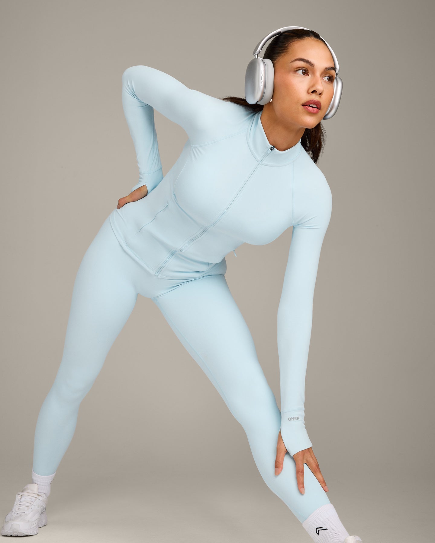 SoftMotion Jacket with Grey Logo | Cloud Blue - Image 3