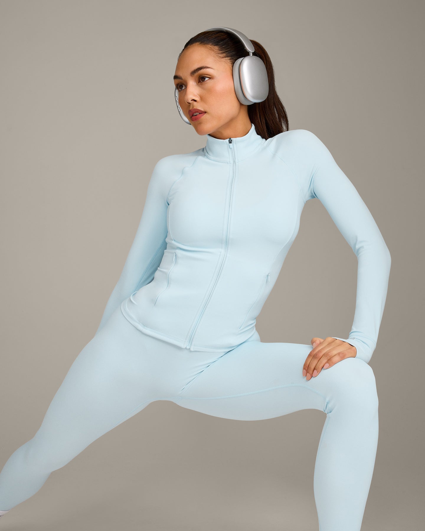 SoftMotion Jacket with Grey Logo | Cloud Blue - Image 5